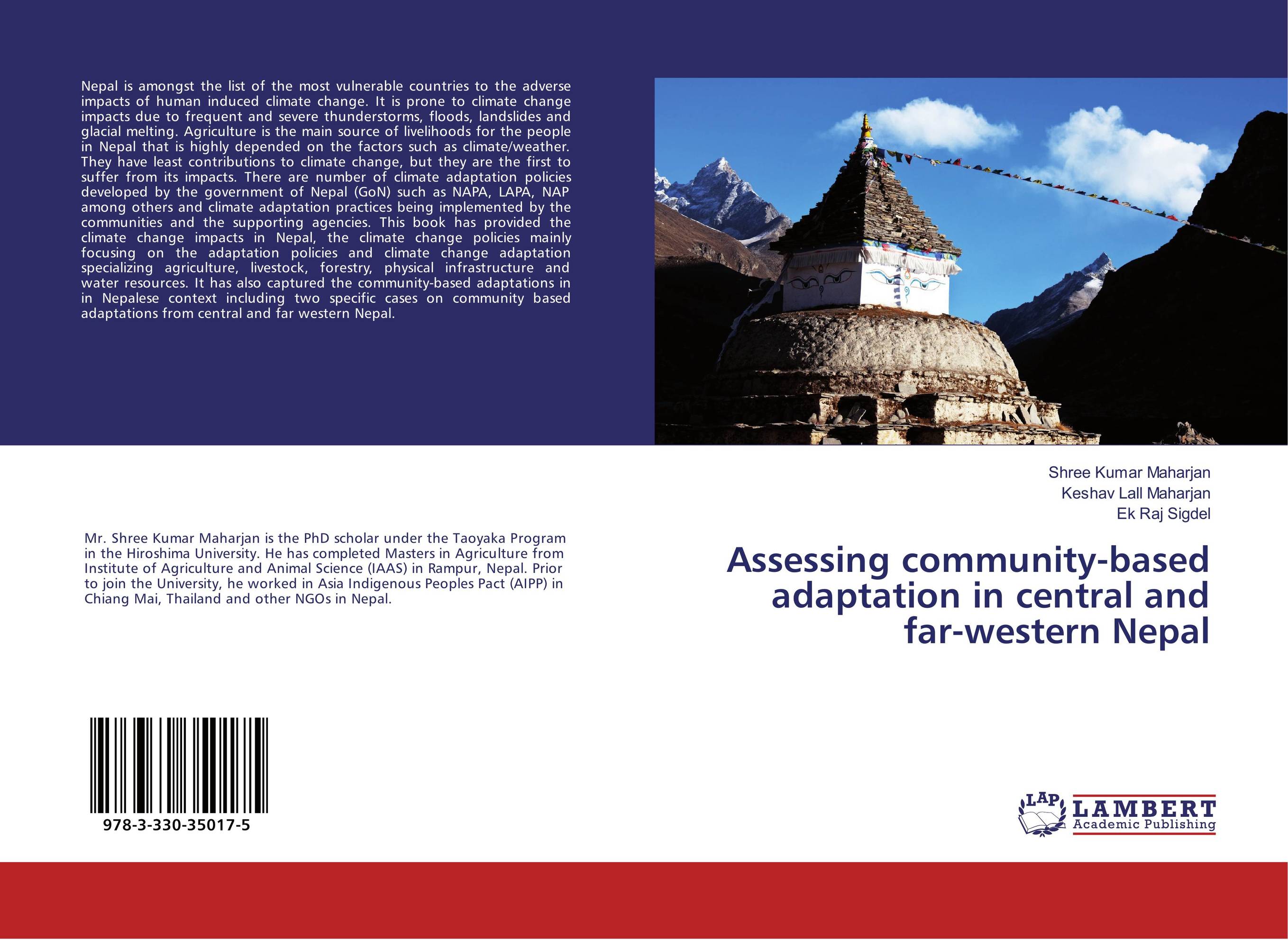 Assessing community-based adaptation in central and far-western Nepal..