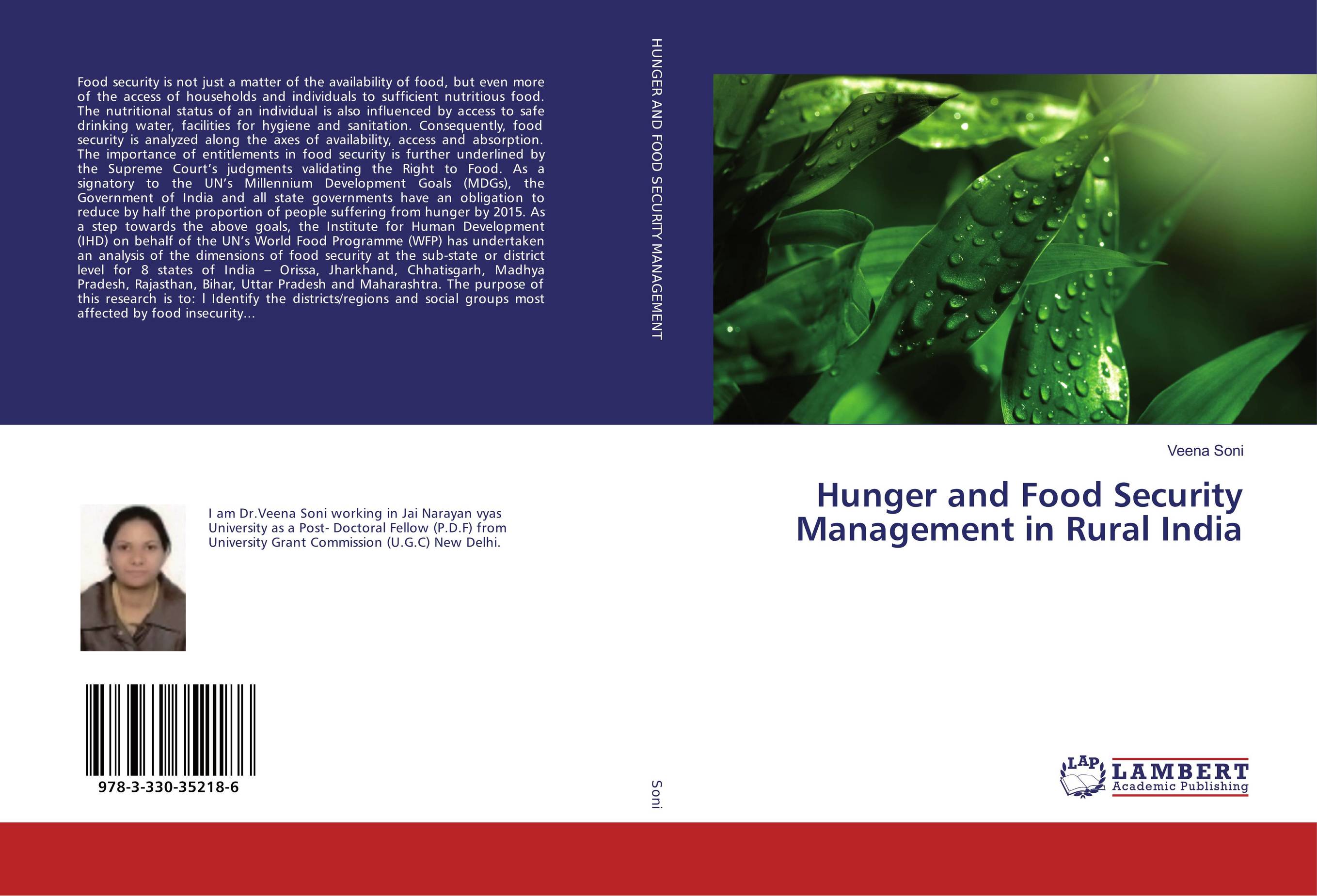 Hunger and Food Security Management in Rural India..