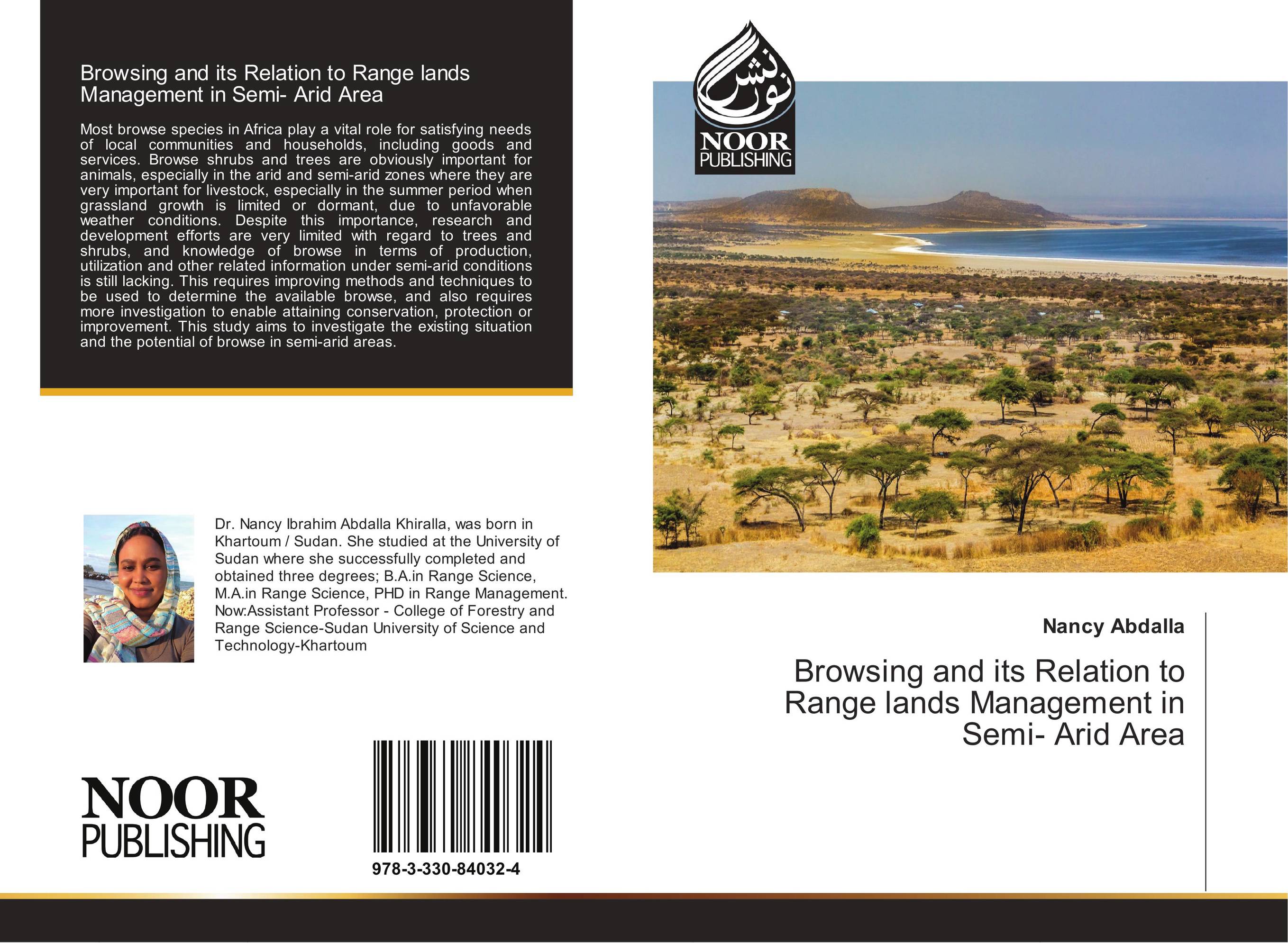 Browsing and its Relation to Range lands Management in Semi- Arid Area..