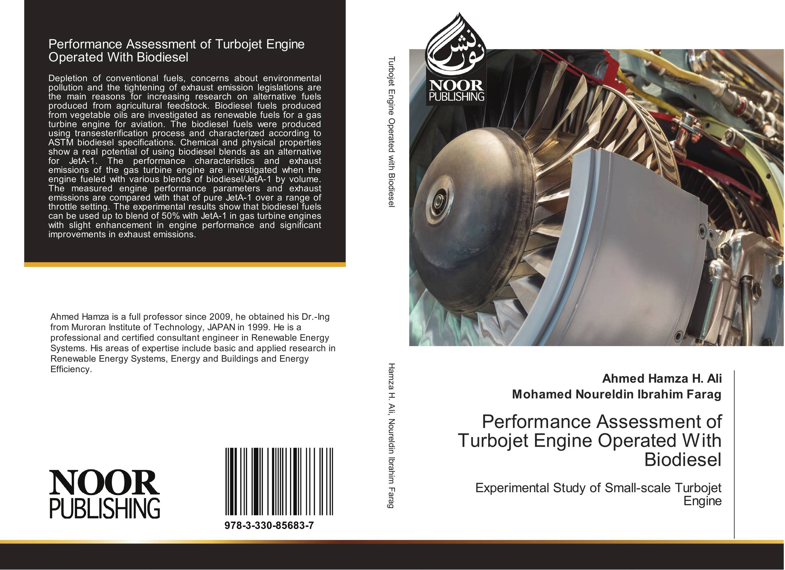 Performance Assessment of Turbojet Engine Operated With Biodiesel. Experimental Study of Small-scale Turbojet Engine.