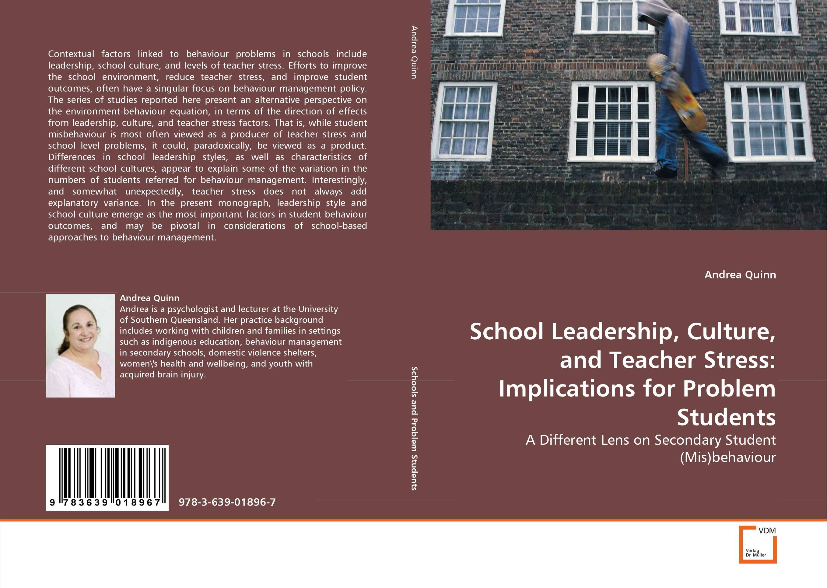 9783639018967 School Leadership, Culture, and Teacher Stress Imblem Students 9783639018967 School Leadership, Culture, and Teacher Stress Imblem Students