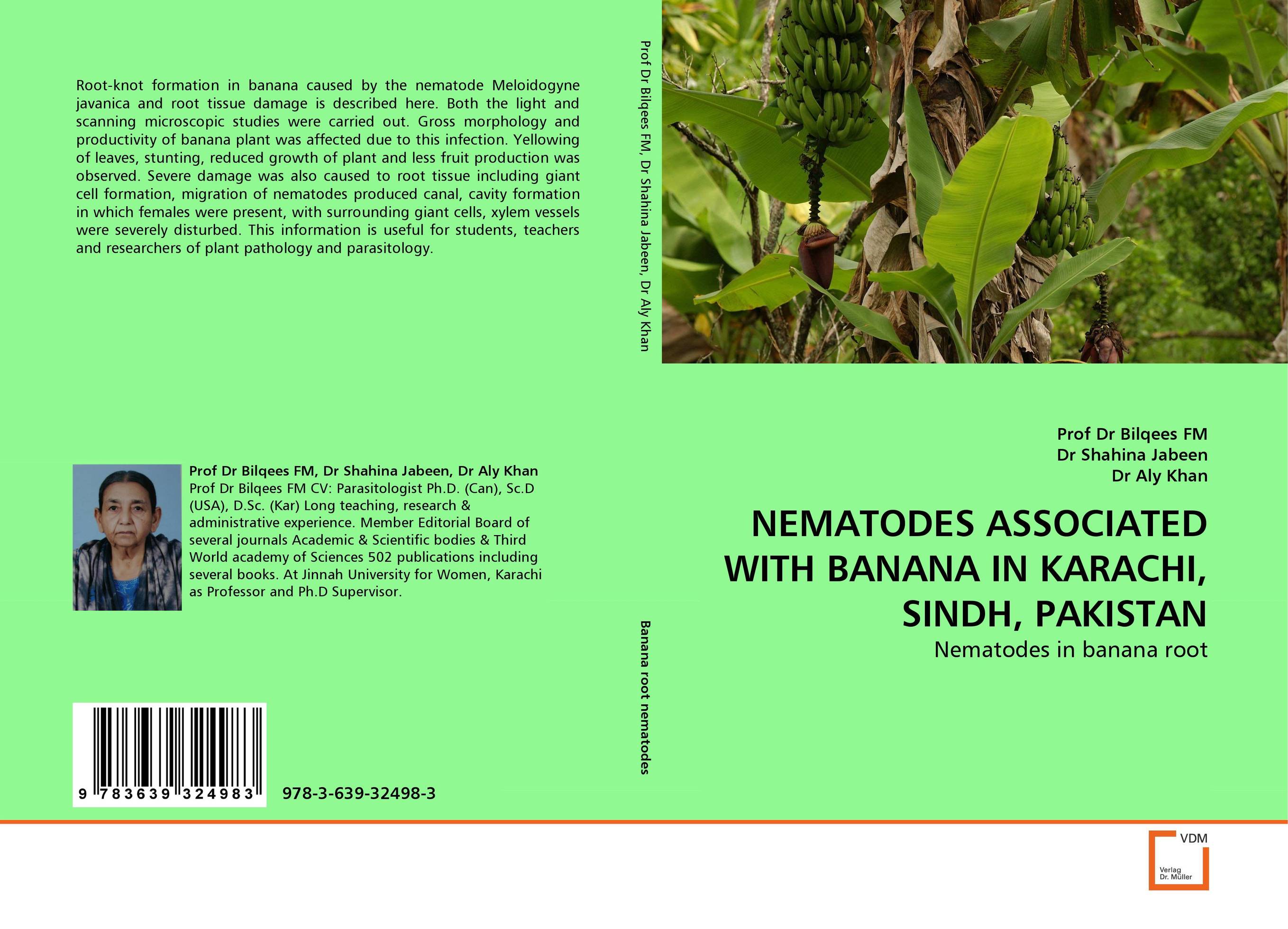NEMATODES ASSOCIATED WITH BANANA IN KARACHI, SINDH, PAKISTAN. Nematodes in banana root.