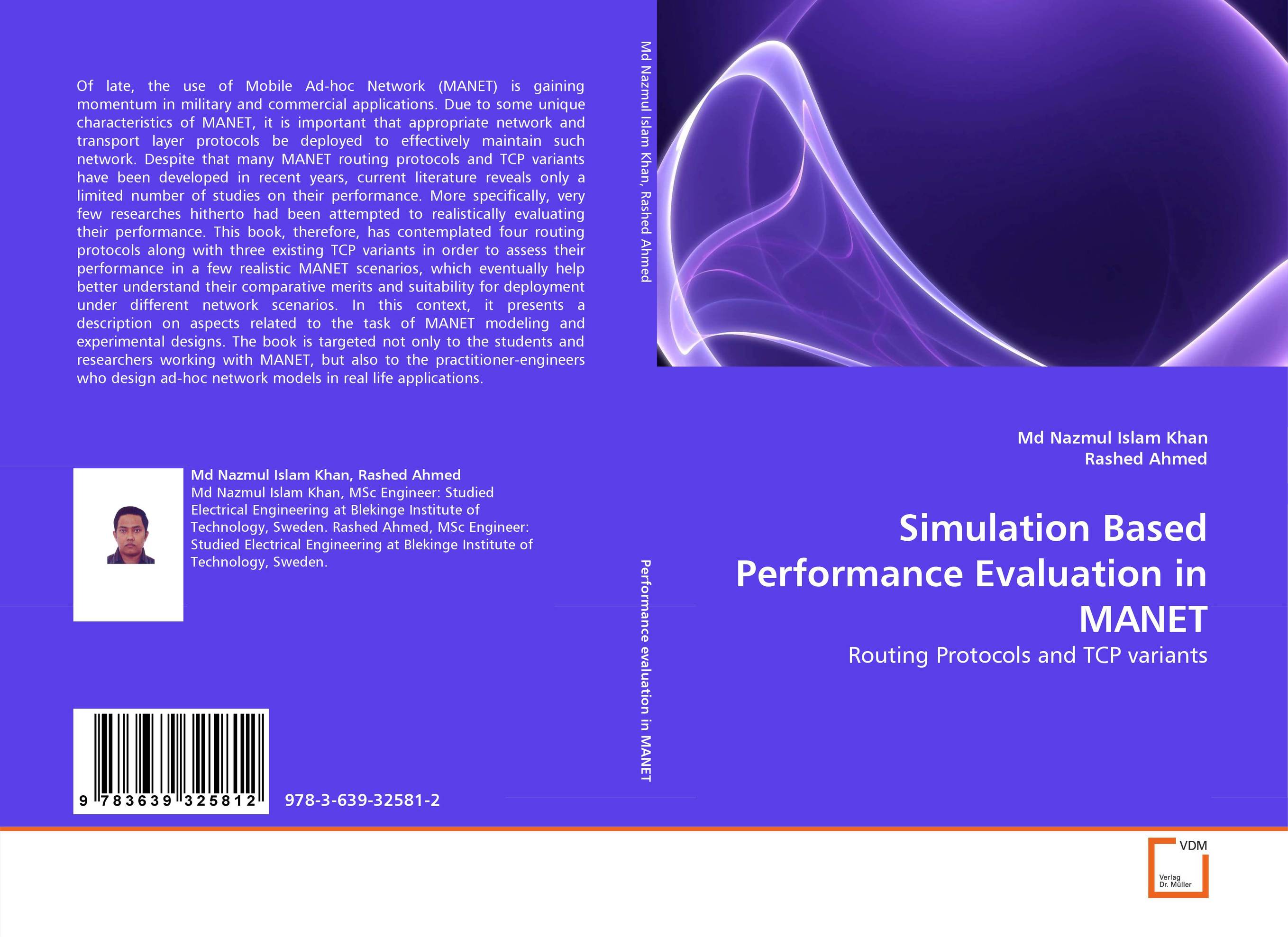 Simulation Based Performance Evaluation in MANET. Routing Protocols and TCP variants.