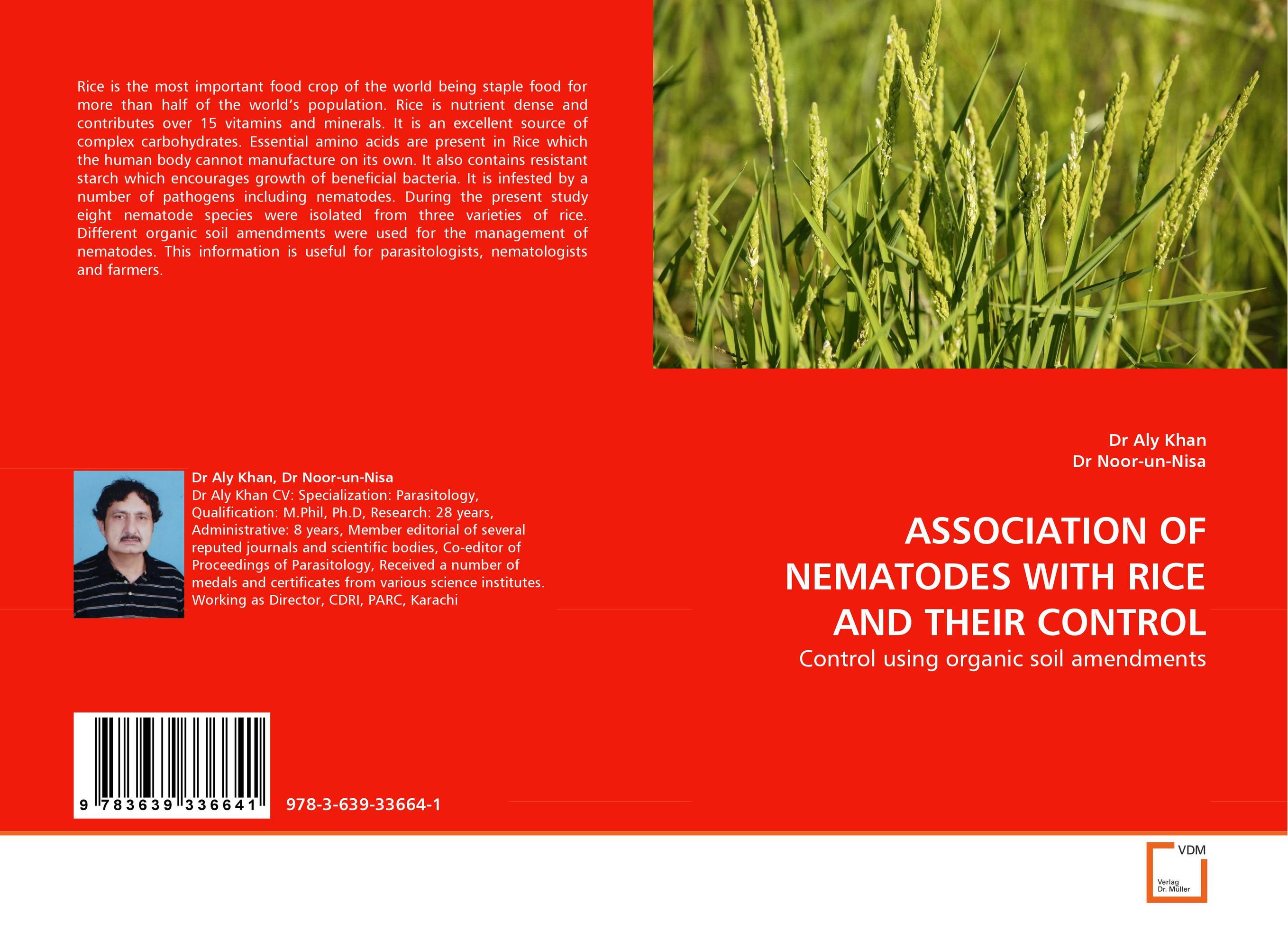 ASSOCIATION OF NEMATODES WITH RICE AND THEIR CONTROL. Control using organic soil amendments.
