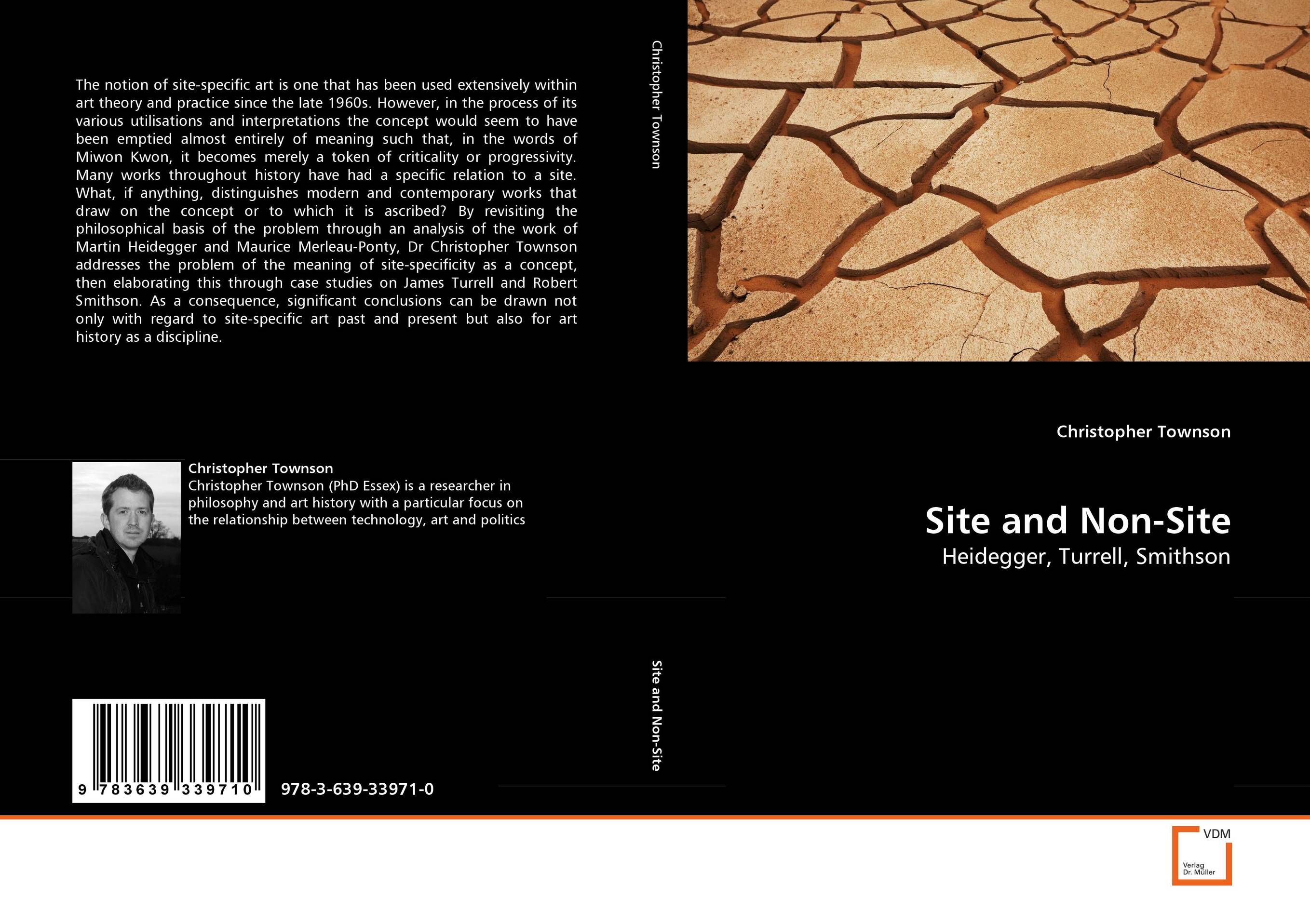 Site and Non-Site. Heidegger, Turrell, Smithson.