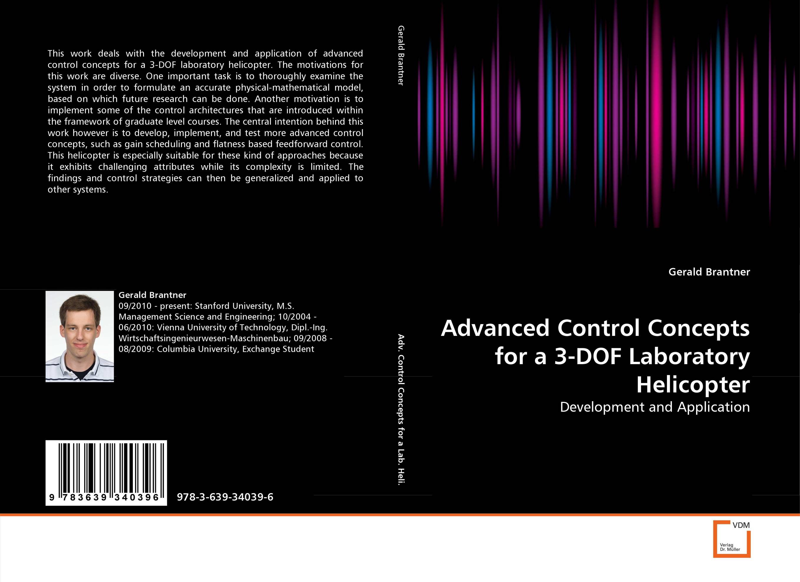 Advanced Control Concepts for a 3-DOF Laboratory Helicopter. Development and Application.