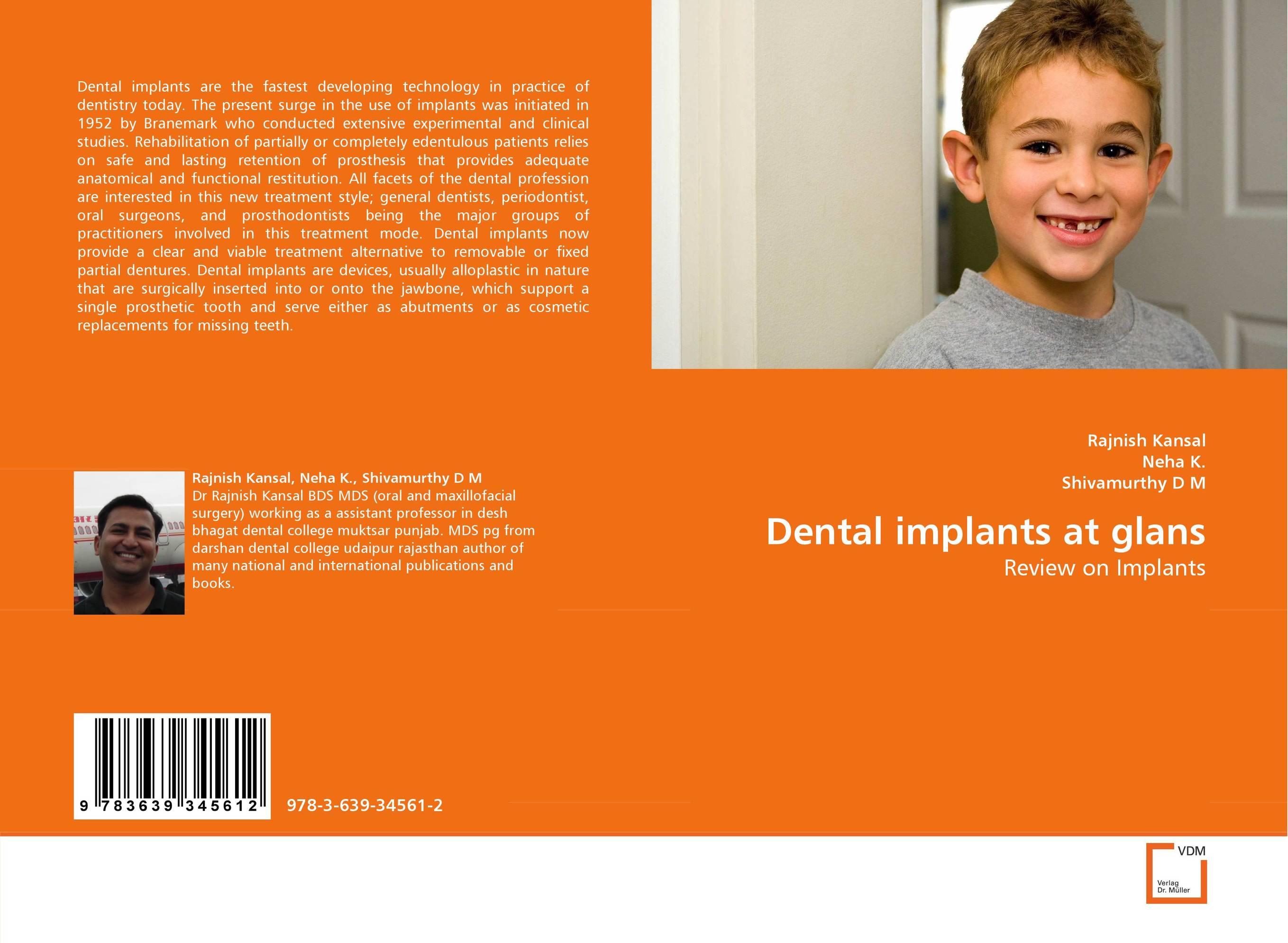 Dental implants at glans. Review on Implants.