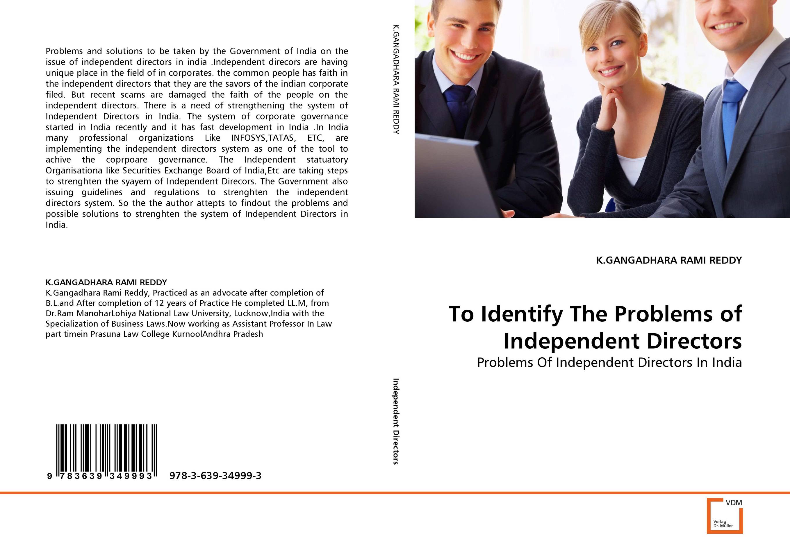 To Identify The Problems of Independent Directors. Problems Of Independent Directors In India.