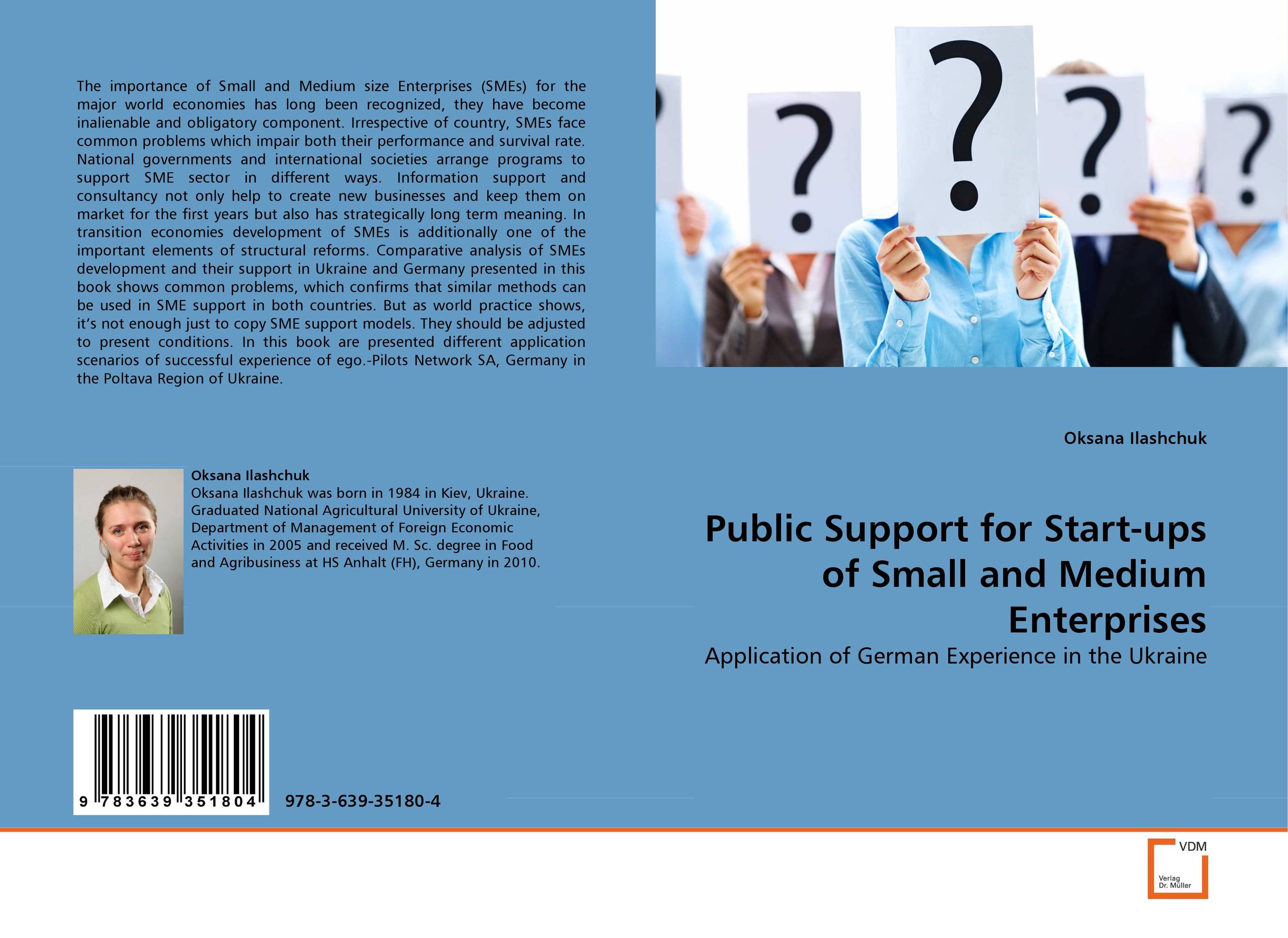 Public Support for Start-ups of Small and Medium Enterprises. Application of German Experience in the Ukraine.