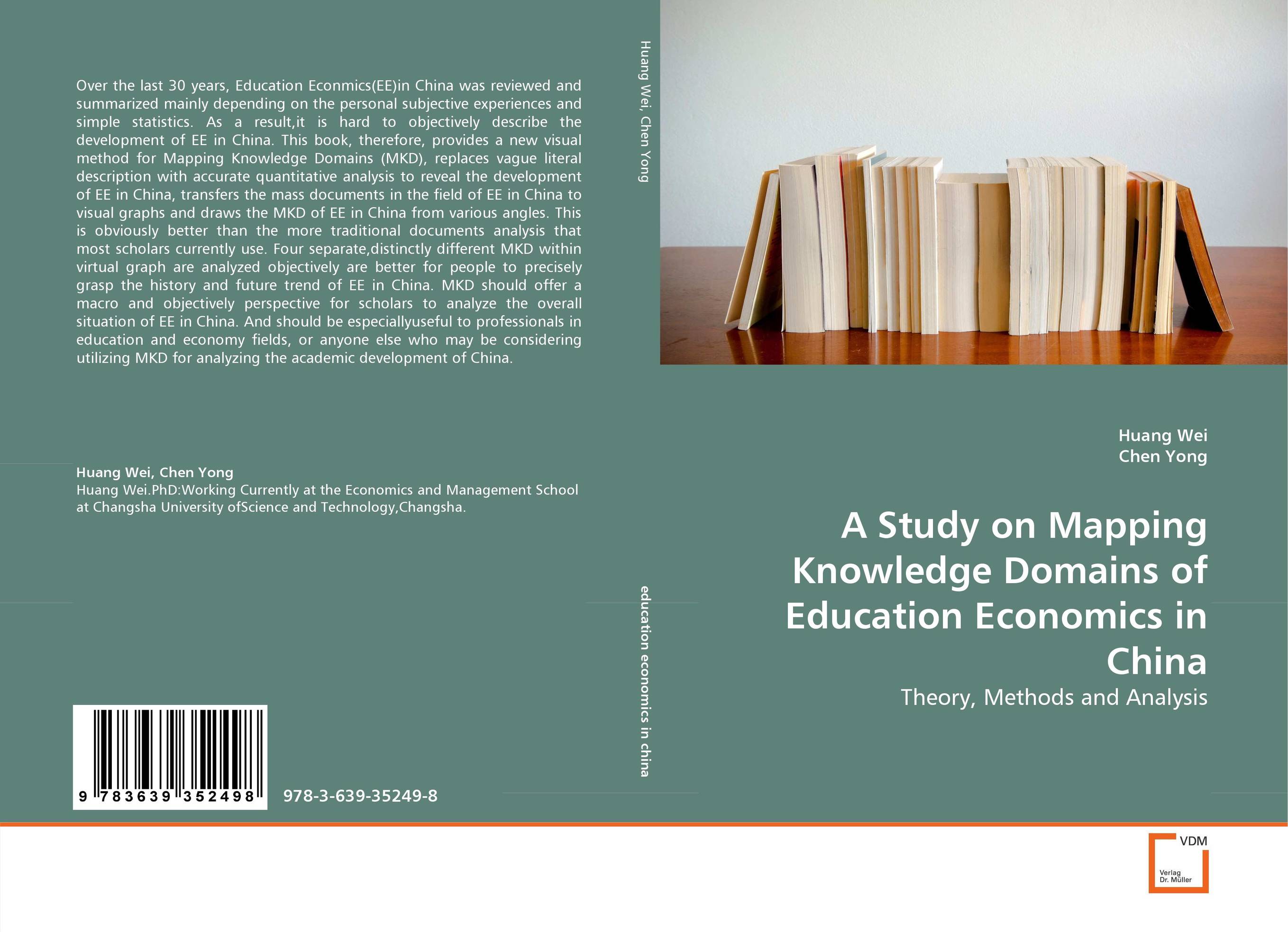 A Study on Mapping Knowledge Domains of Education Economics in China. Theory, Methods and Analysis.