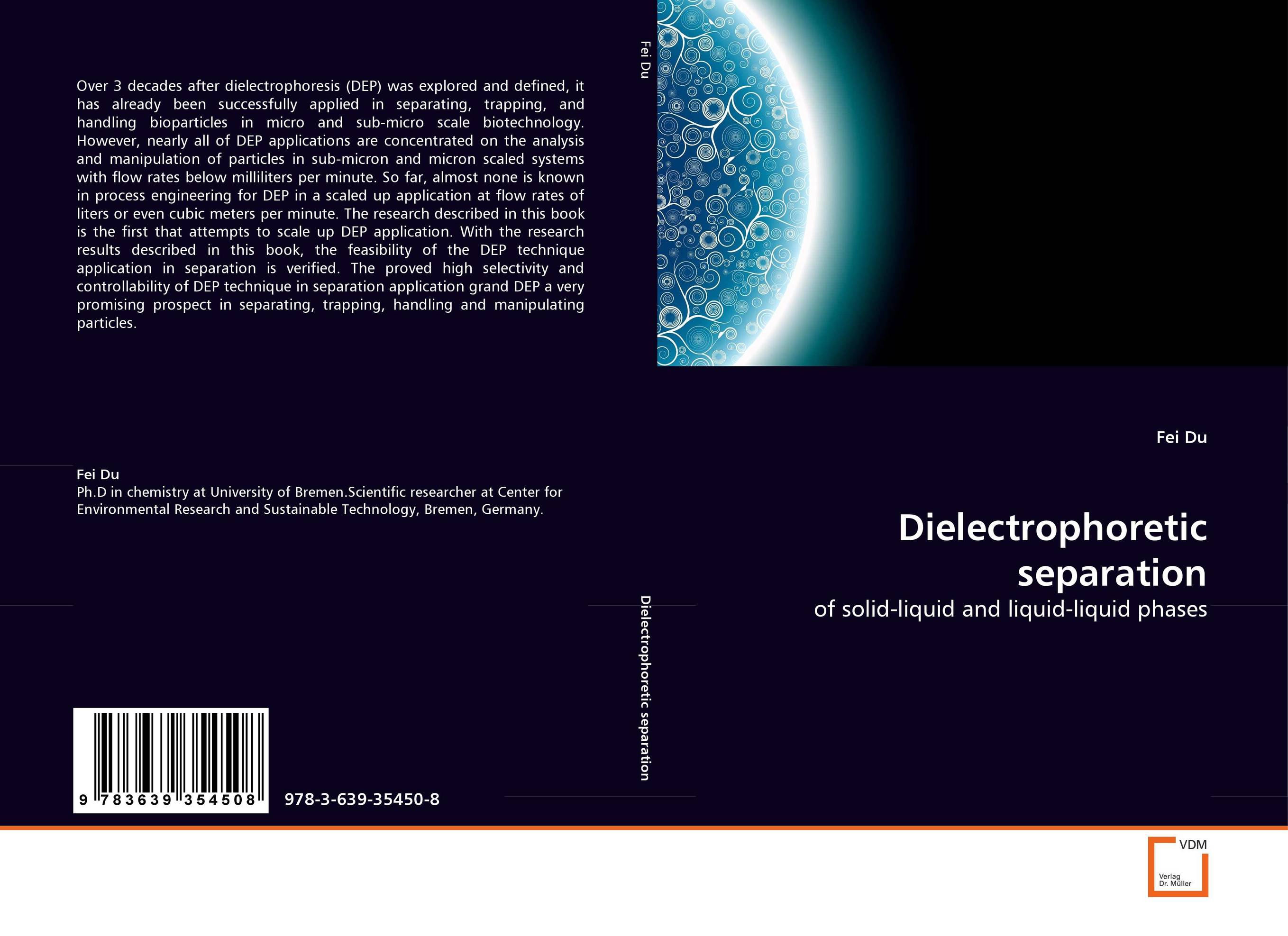 Dielectrophoretic separation. Of solid-liquid and liquid-liquid phases.