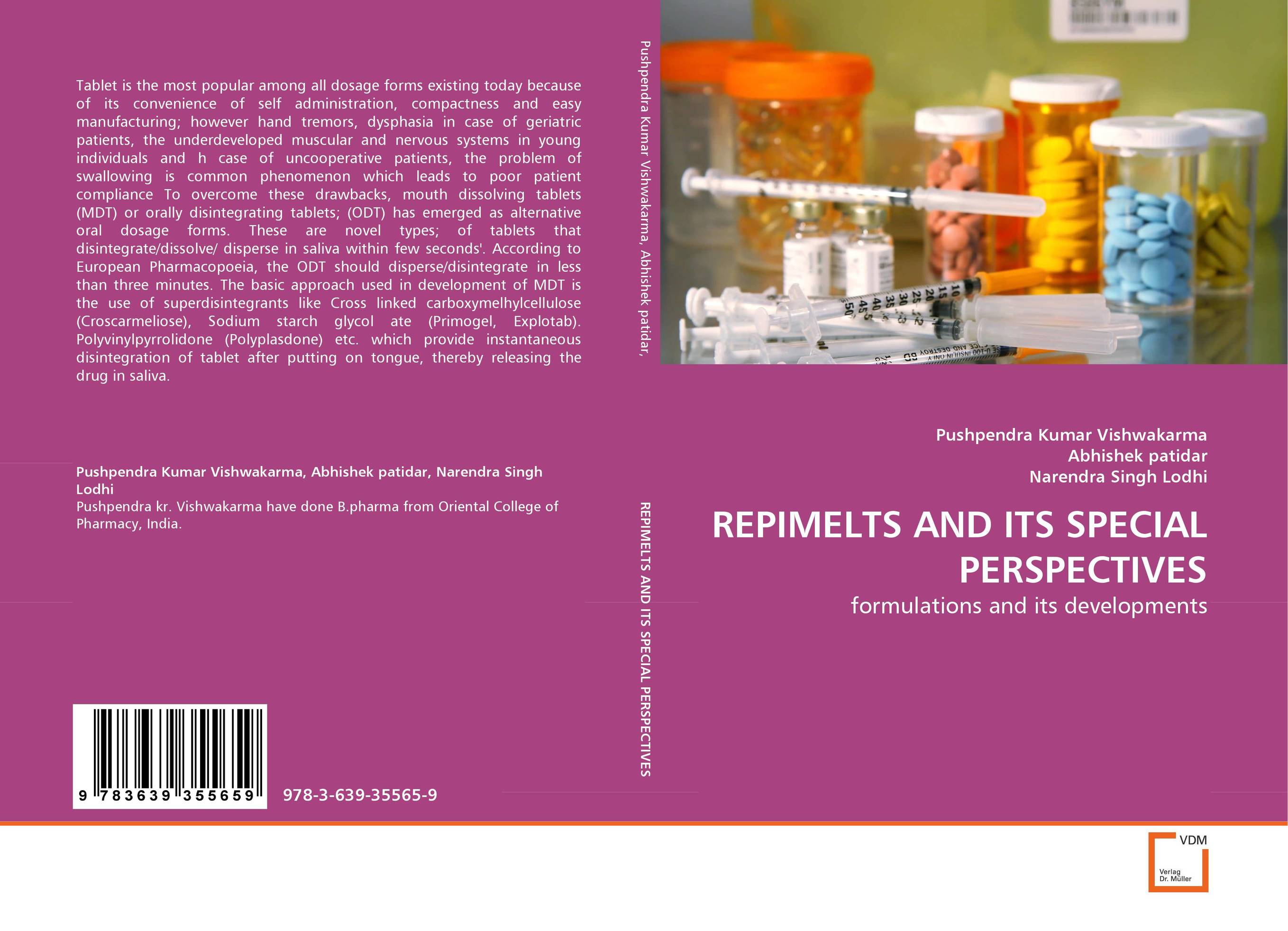 REPIMELTS AND ITS SPECIAL PERSPECTIVES. Formulations and its developments.