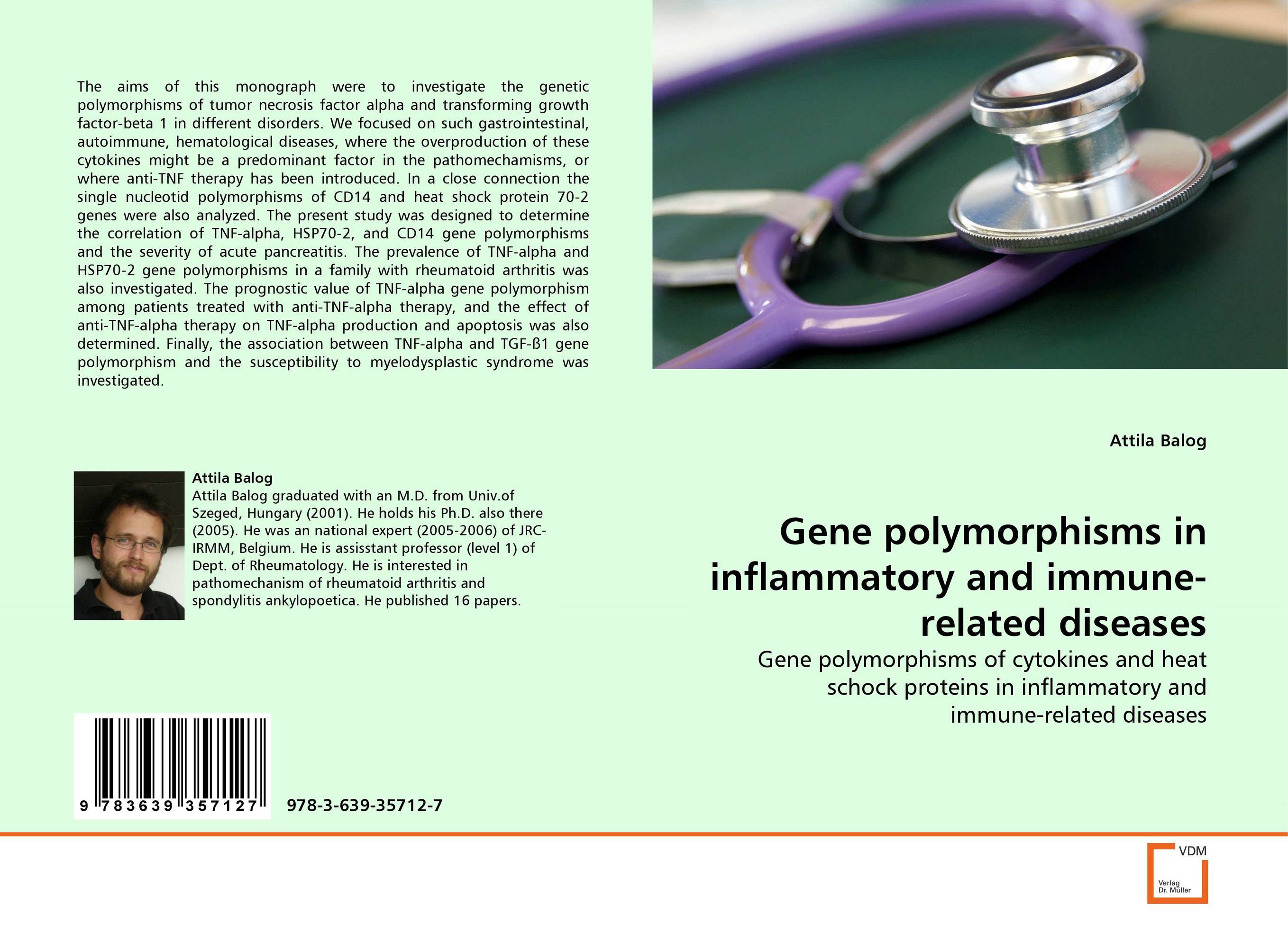 Gene polymorphisms in inflammatory and immune-related diseases. Gene polymorphisms of cytokines and heat schock proteins in inflammatory and immune-related diseases.