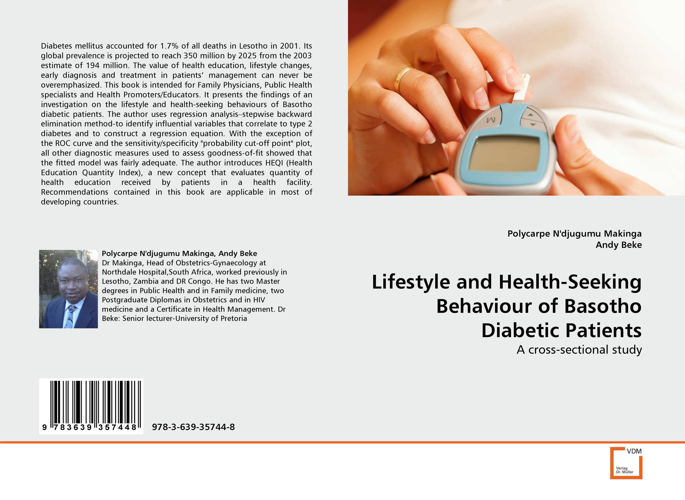 Lifestyle and Health-Seeking Behaviour of Basotho Diabetic Patients. A Cross-Sectional Study.