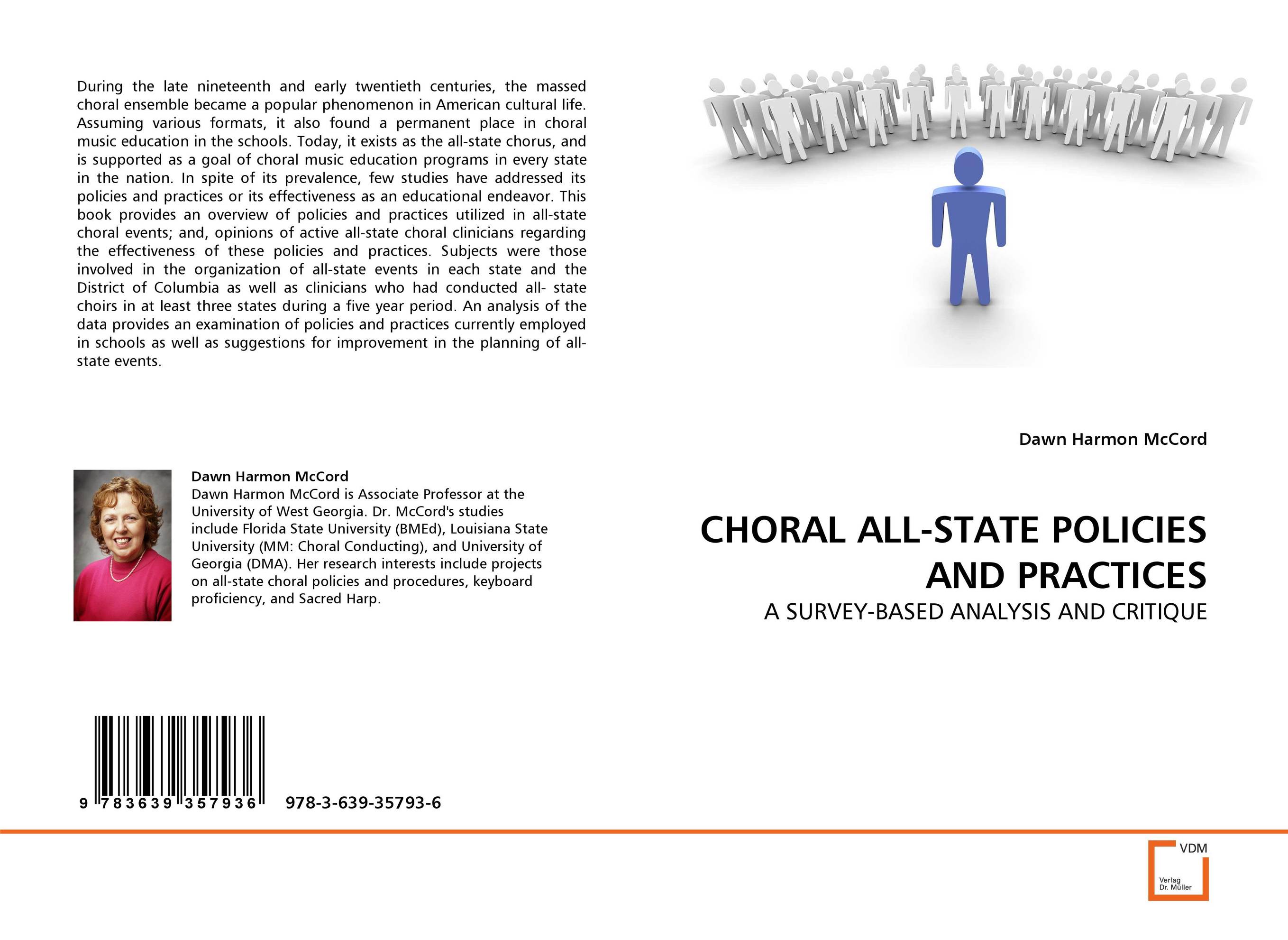 CHORAL ALL-STATE POLICIES AND PRACTICES. A SURVEY-BASED ANALYSIS AND CRITIQUE.