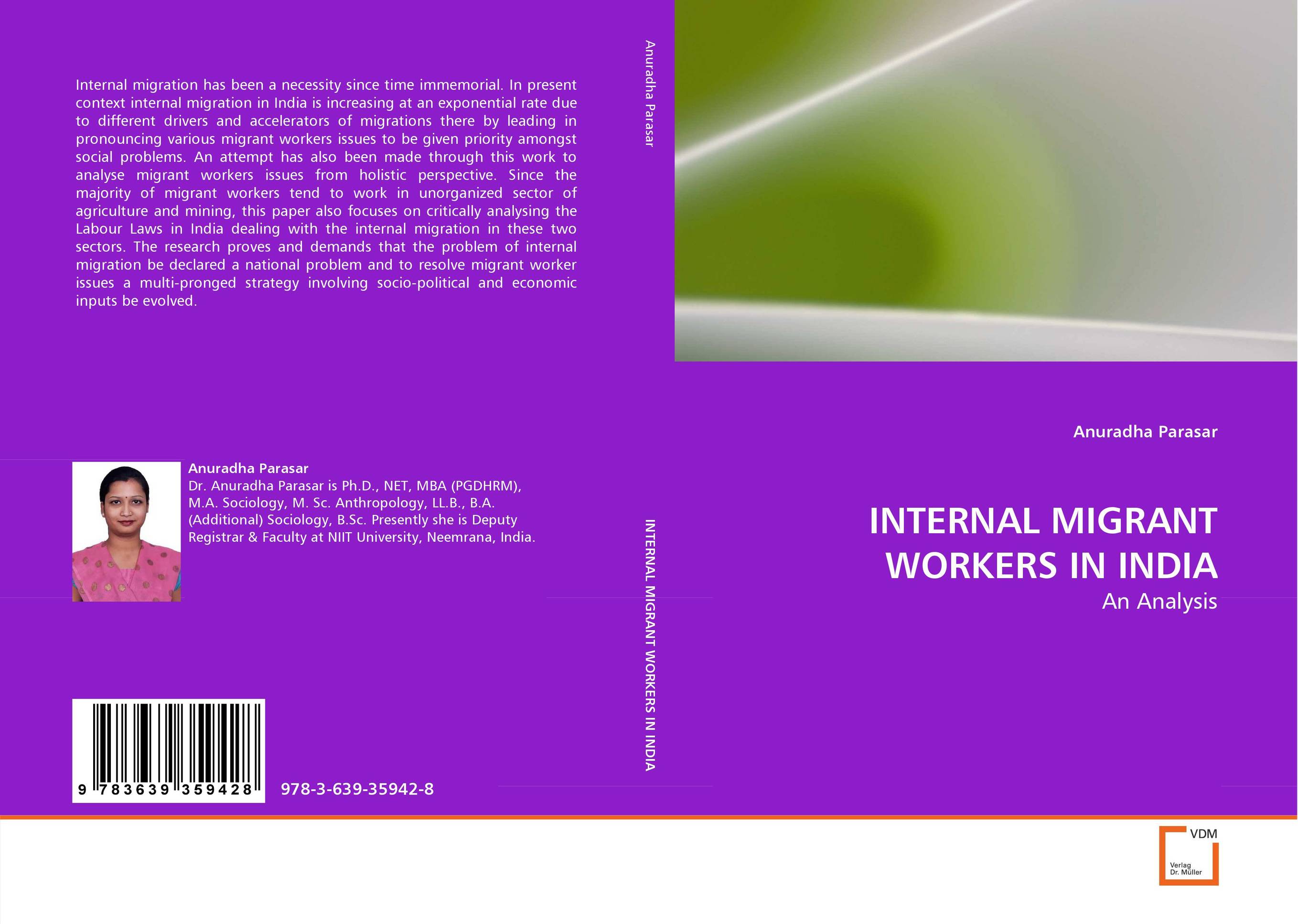 INTERNAL MIGRANT WORKERS IN INDIA. An Analysis.