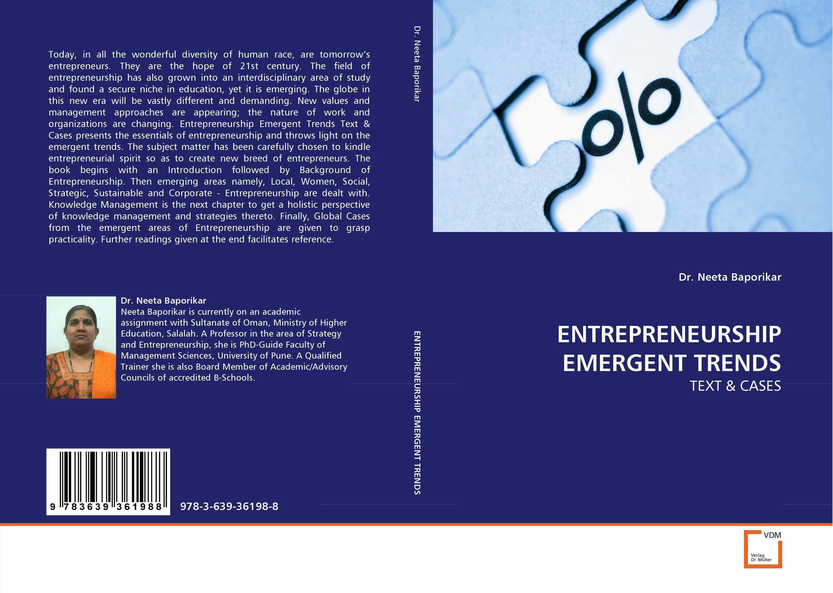 ENTREPRENEURSHIP EMERGENT TRENDS. TEXT &amp;amp; CASES.