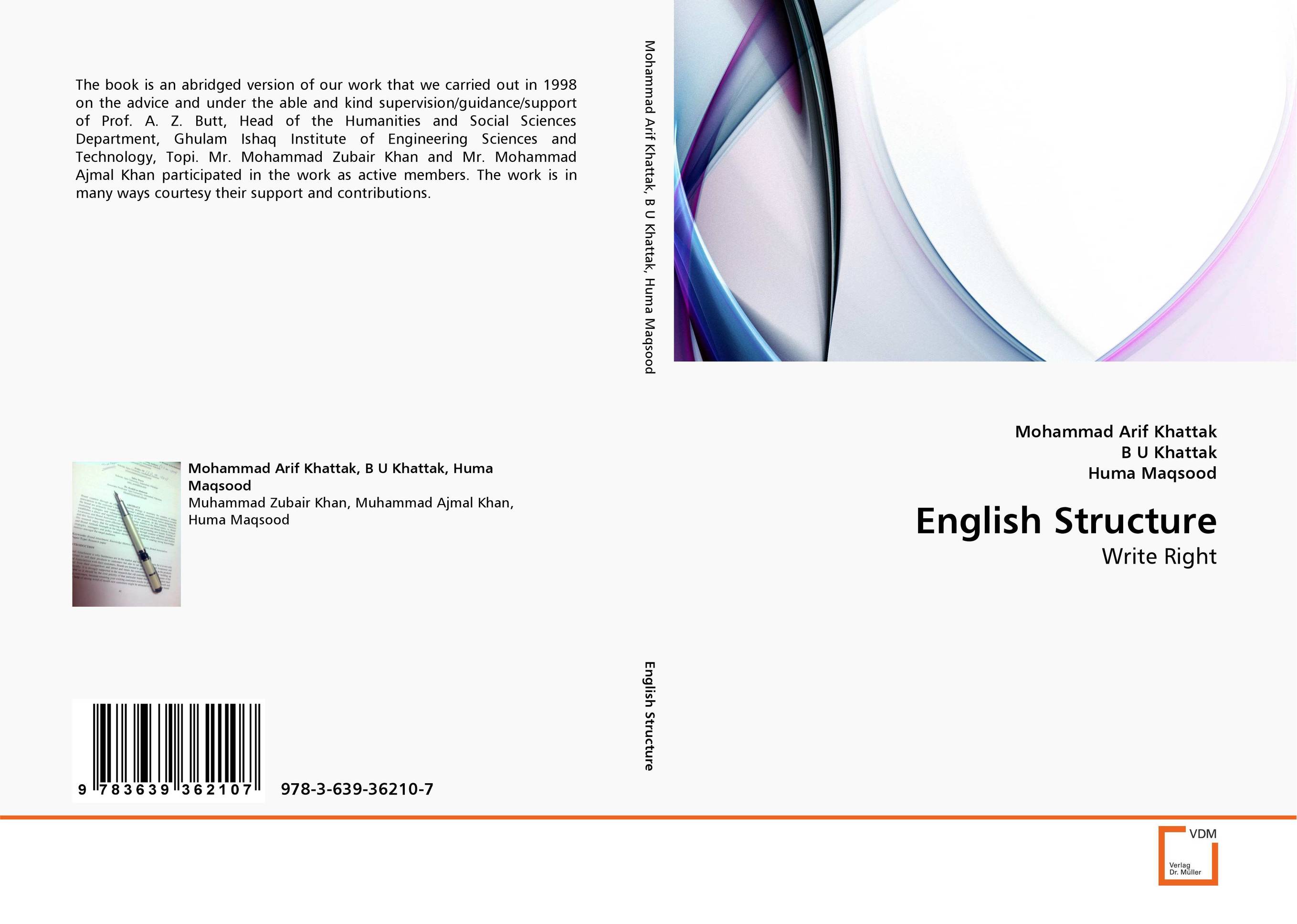 English Structure. Write Right.