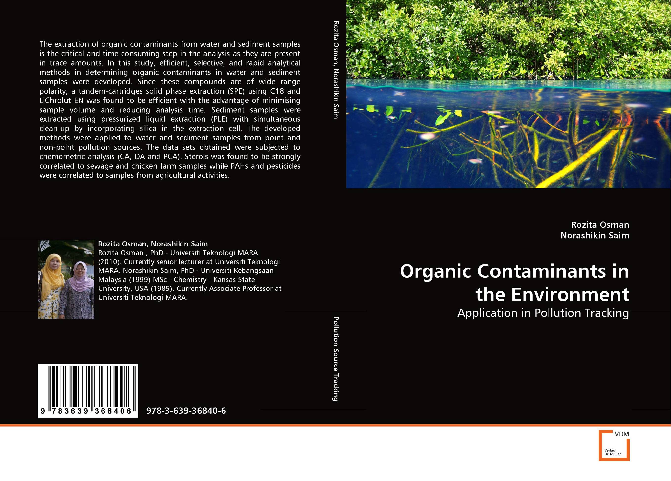 Organic Contaminants in the Environment. Application in Pollution Tracking.