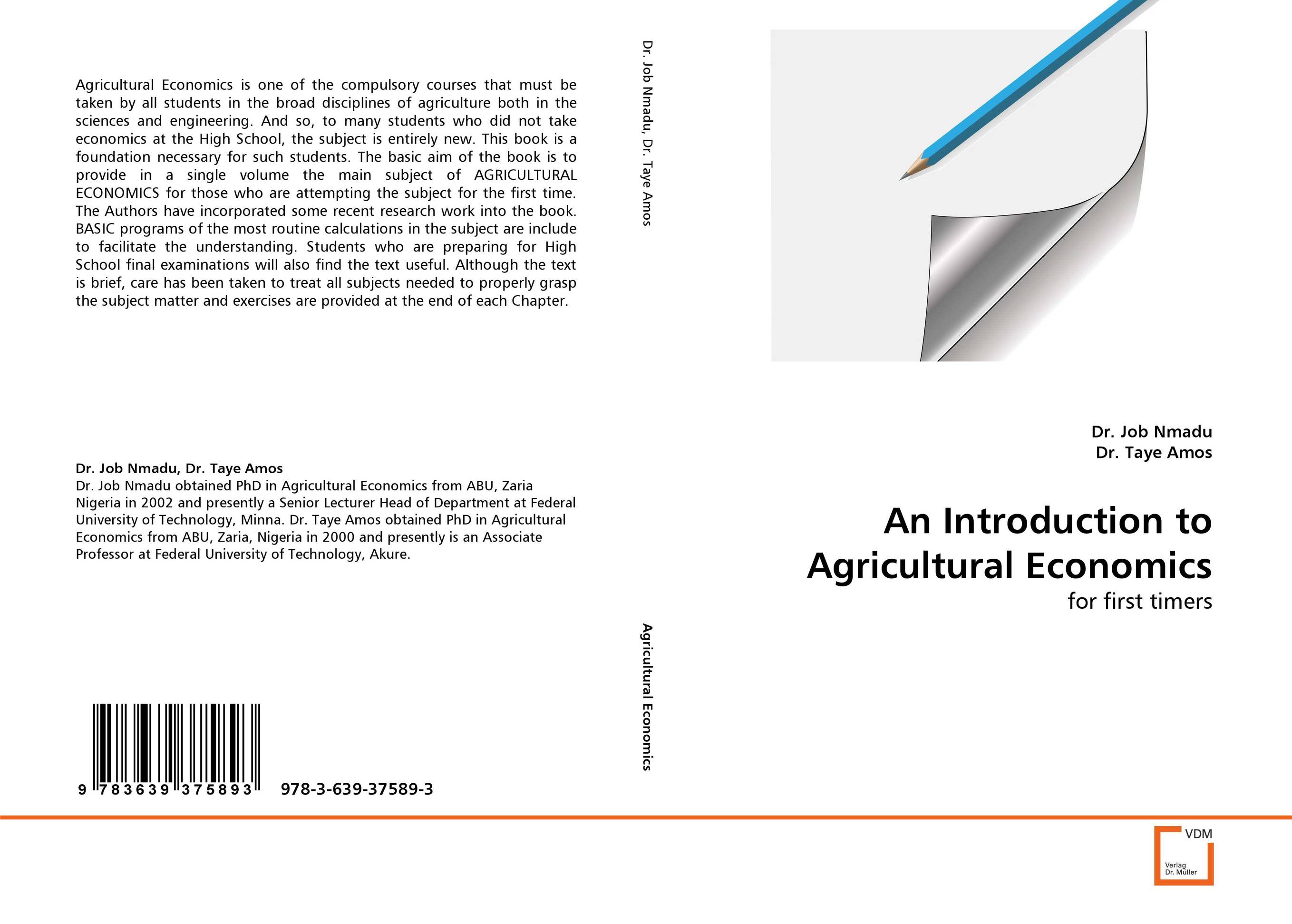 An Introduction to Agricultural Economics. For first timers.