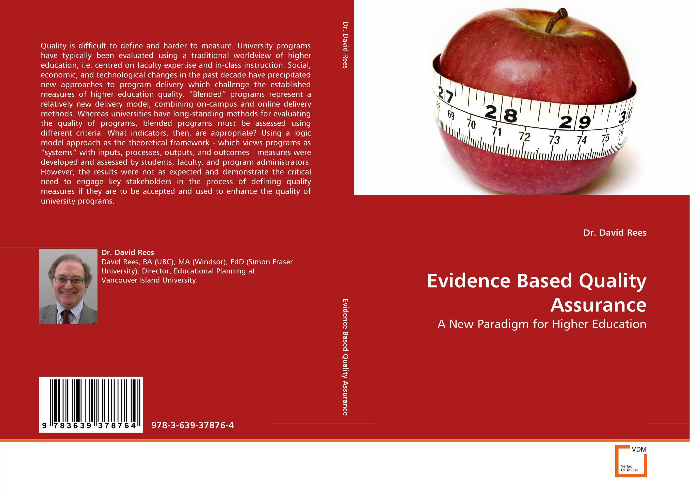 Evidence Based Quality Assurance. A New Paradigm for Higher Education.