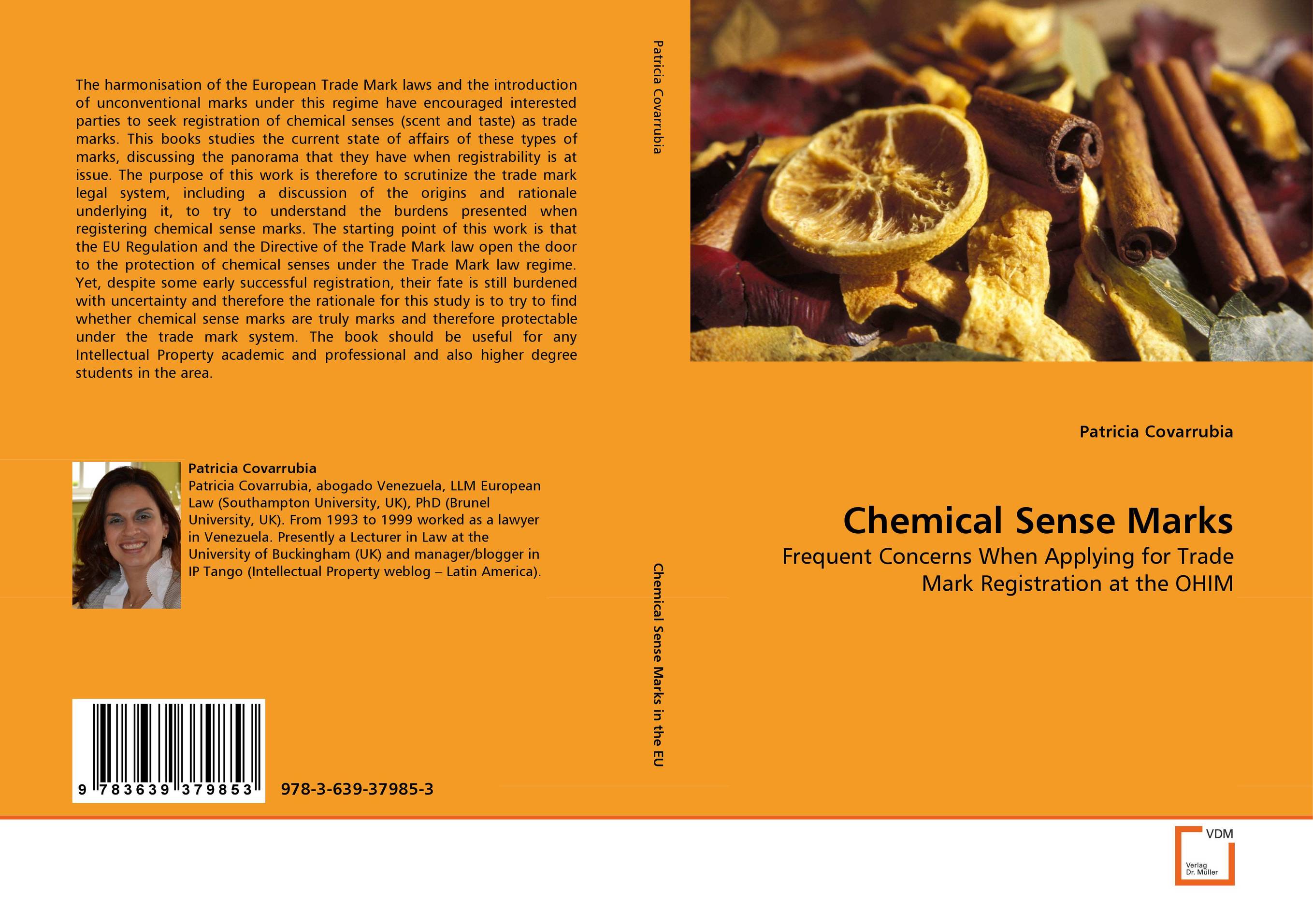 9783639379853 Chemical Sense Marks Patricia Covarrubia 9783639379853 Chemical Sense Marks Patricia Covarrubia