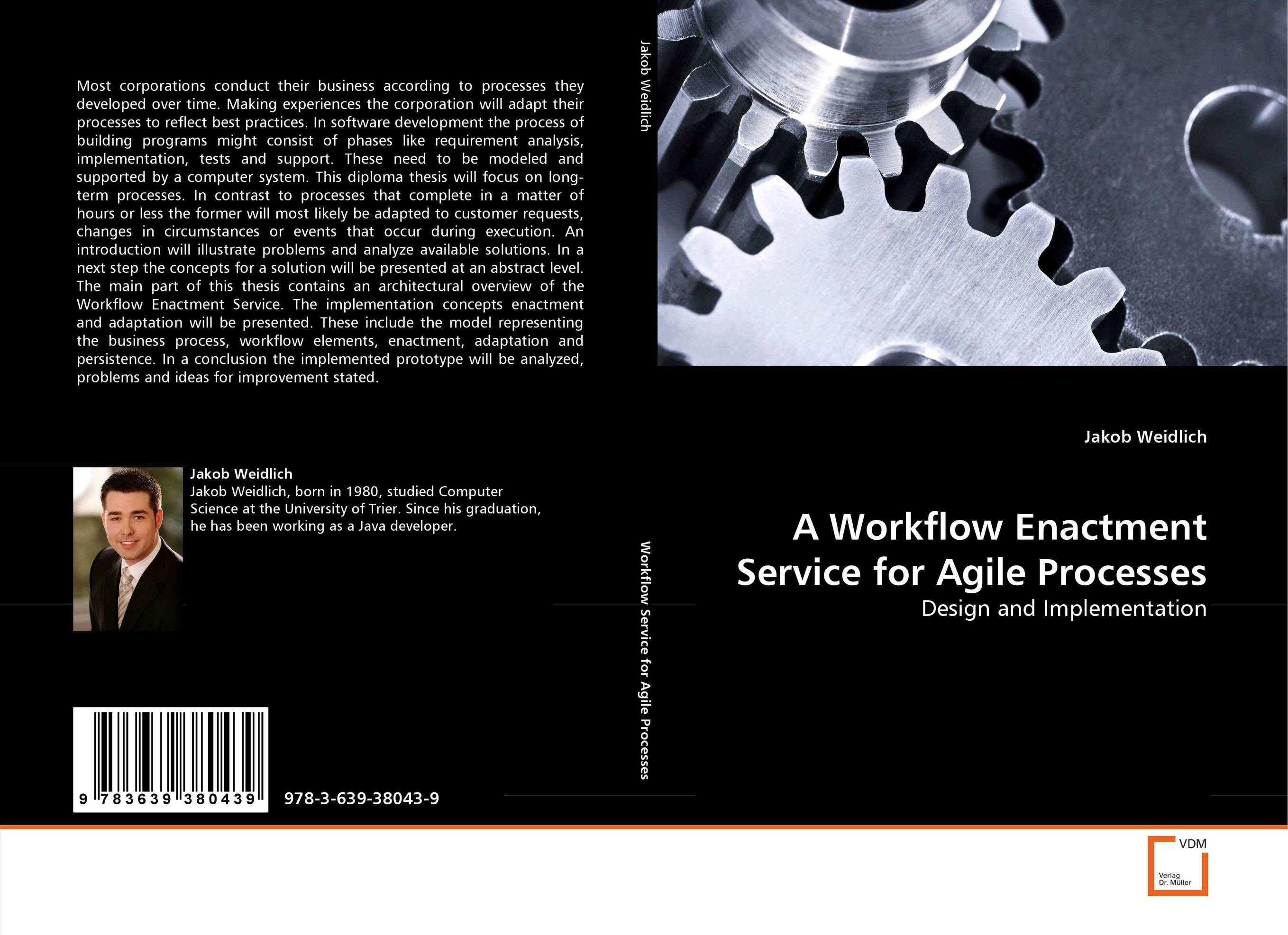 A Workflow Enactment Service for Agile Processes. Design and Implementation.