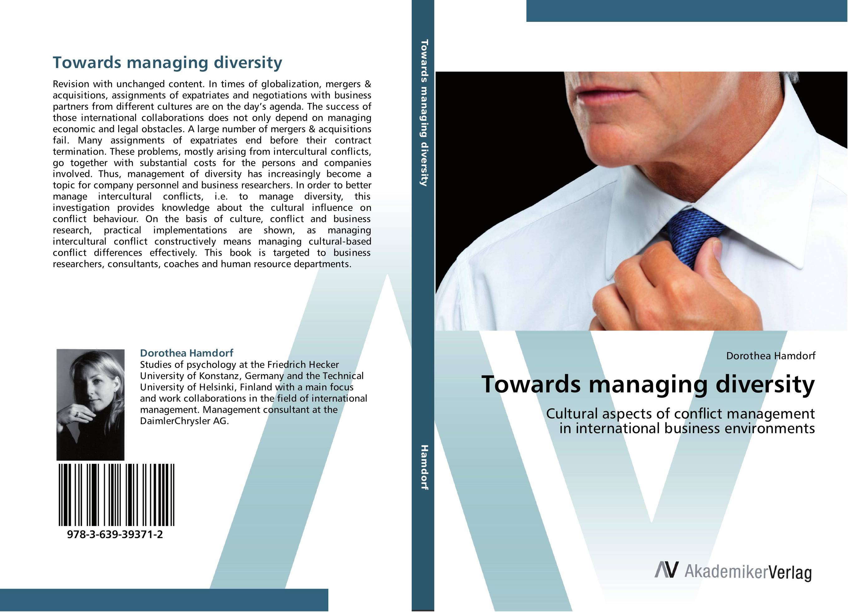 Towards managing diversity. Cultural aspects of conflict management  in international business environments.