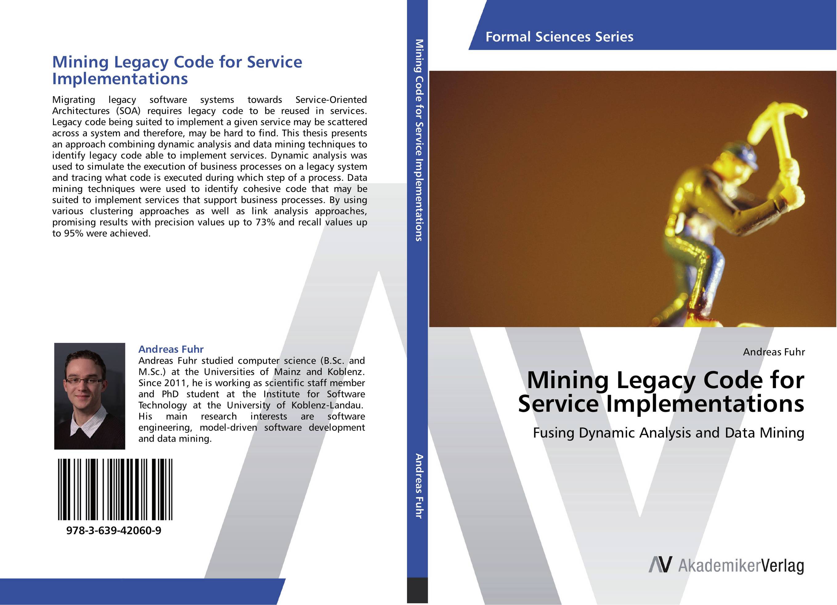 Mining Legacy Code for Service Implementations. Fusing Dynamic Analysis and Data Mining.