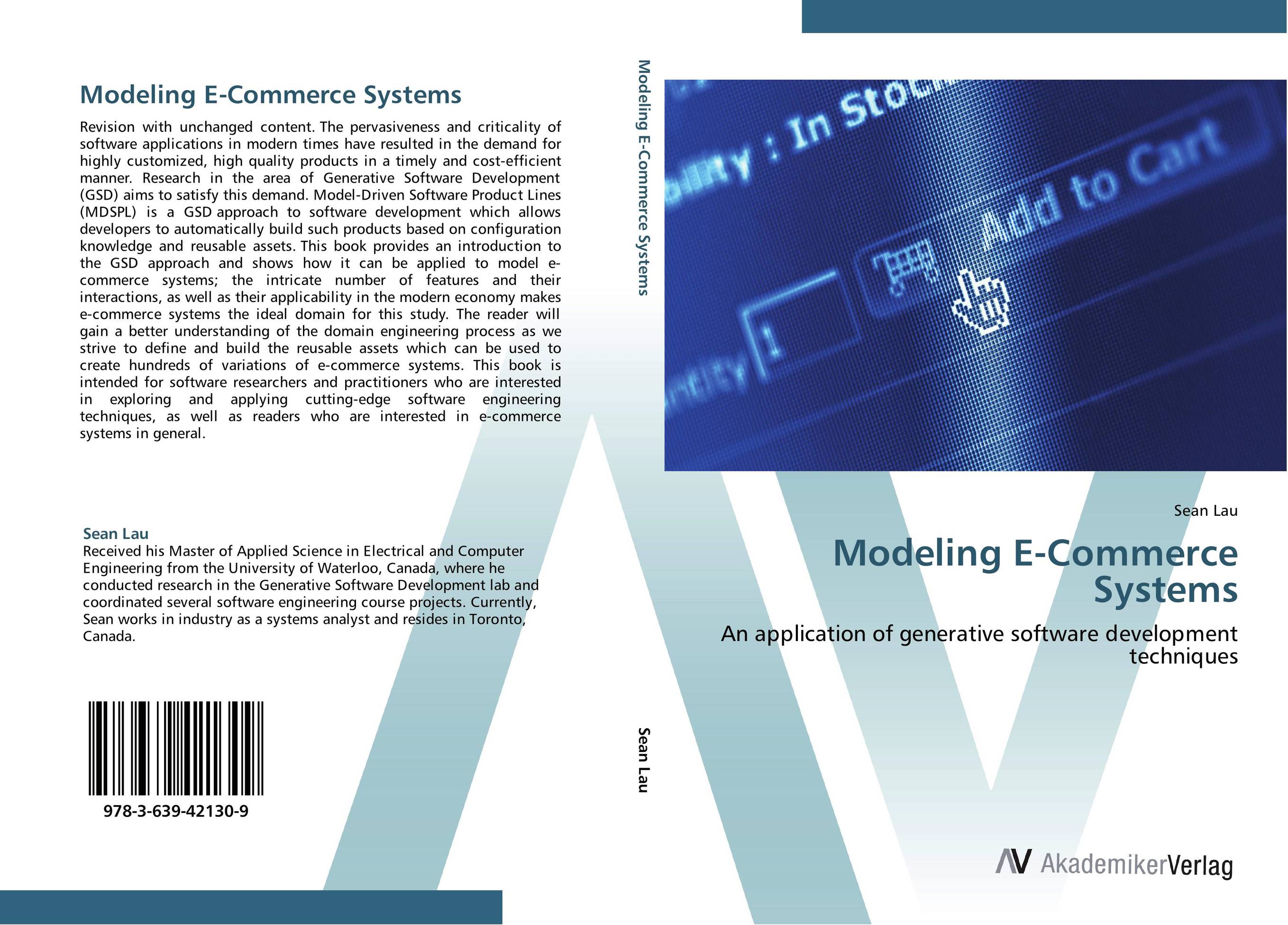 Modeling E-Commerce Systems. An application of generative software development techniques.