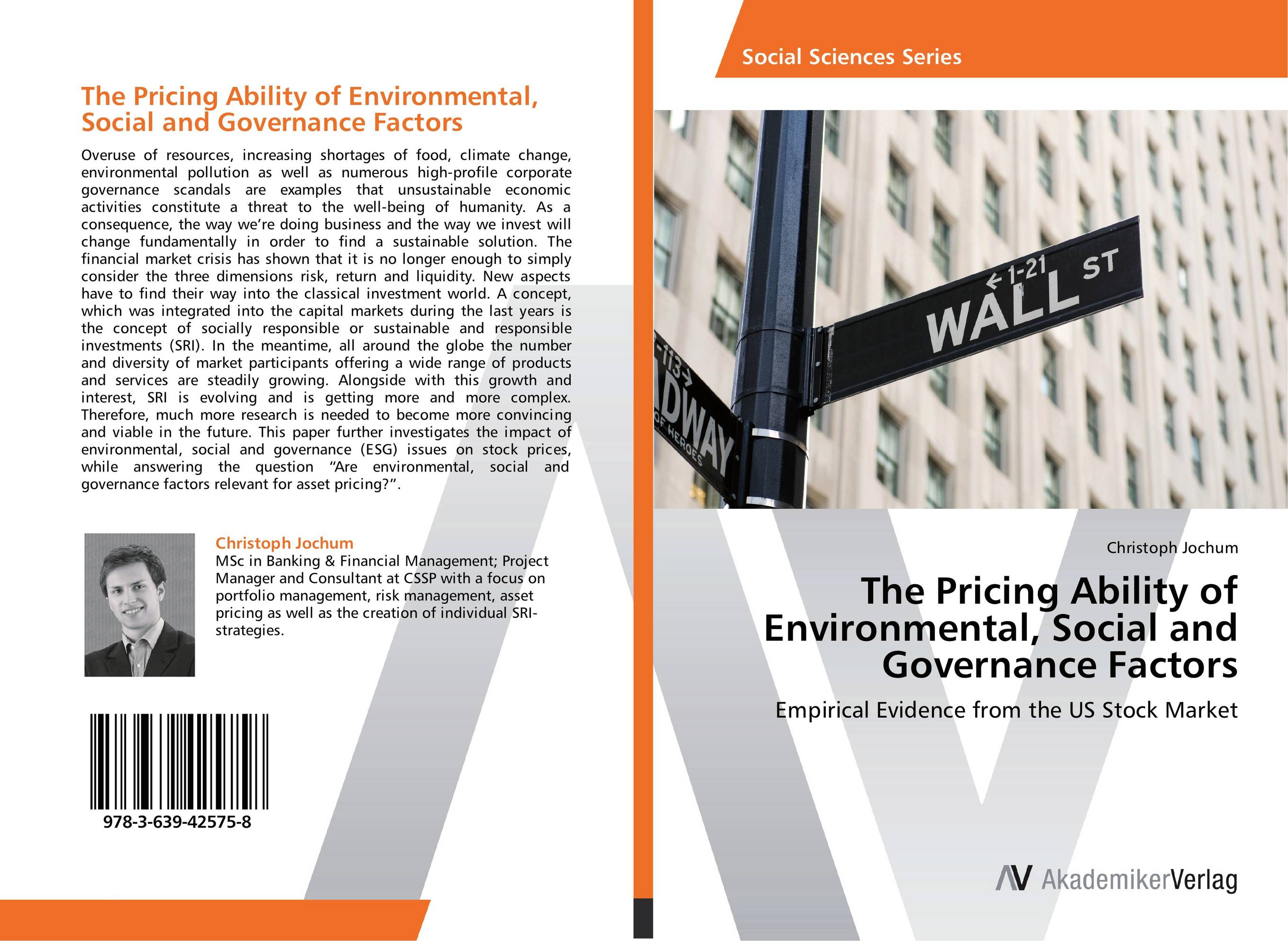 The Pricing Ability of Environmental, Social and Governance Factors. Empirical Evidence from the US Stock Market.