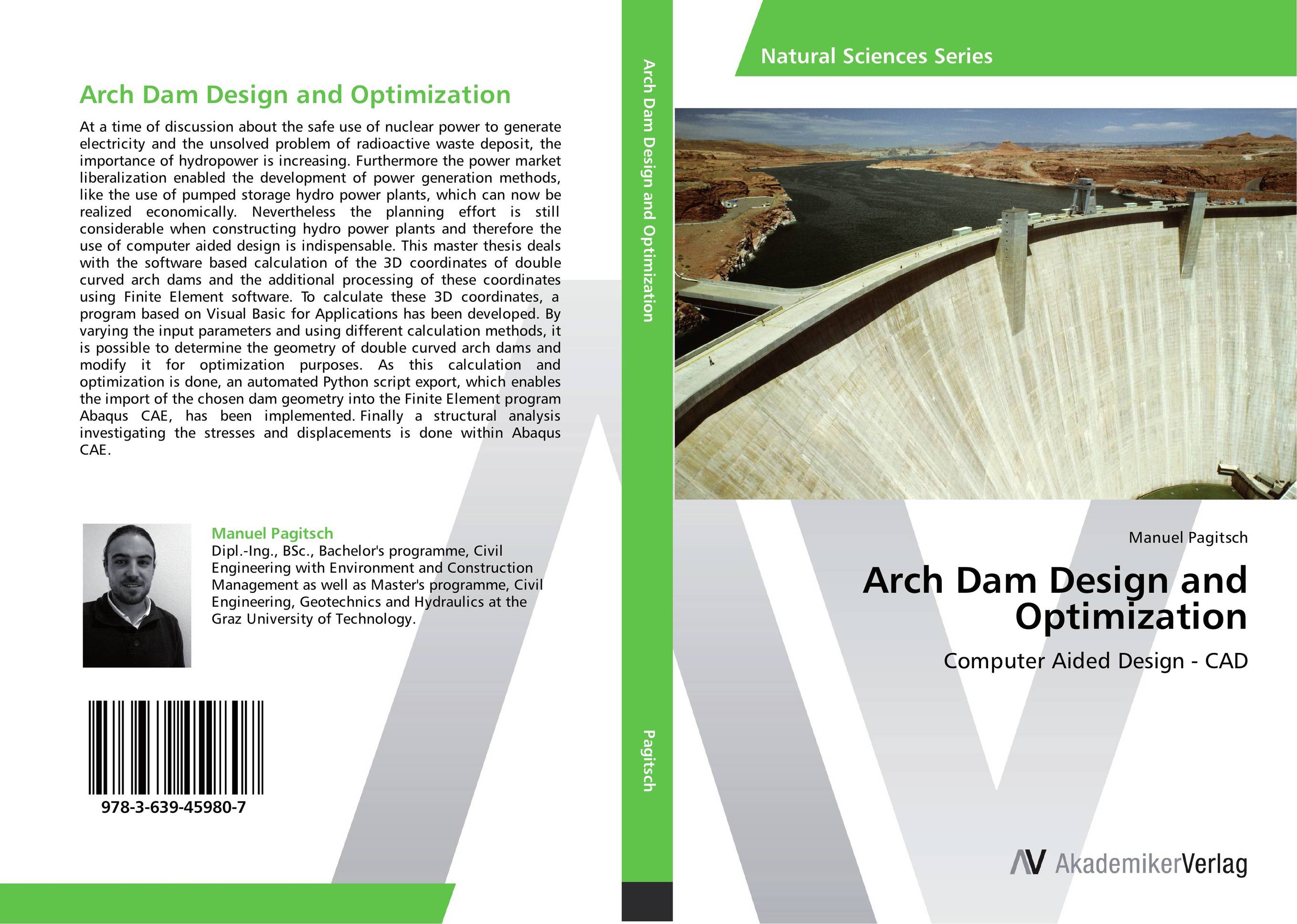 Arch Dam Design and Optimization. Computer Aided Design - CAD.