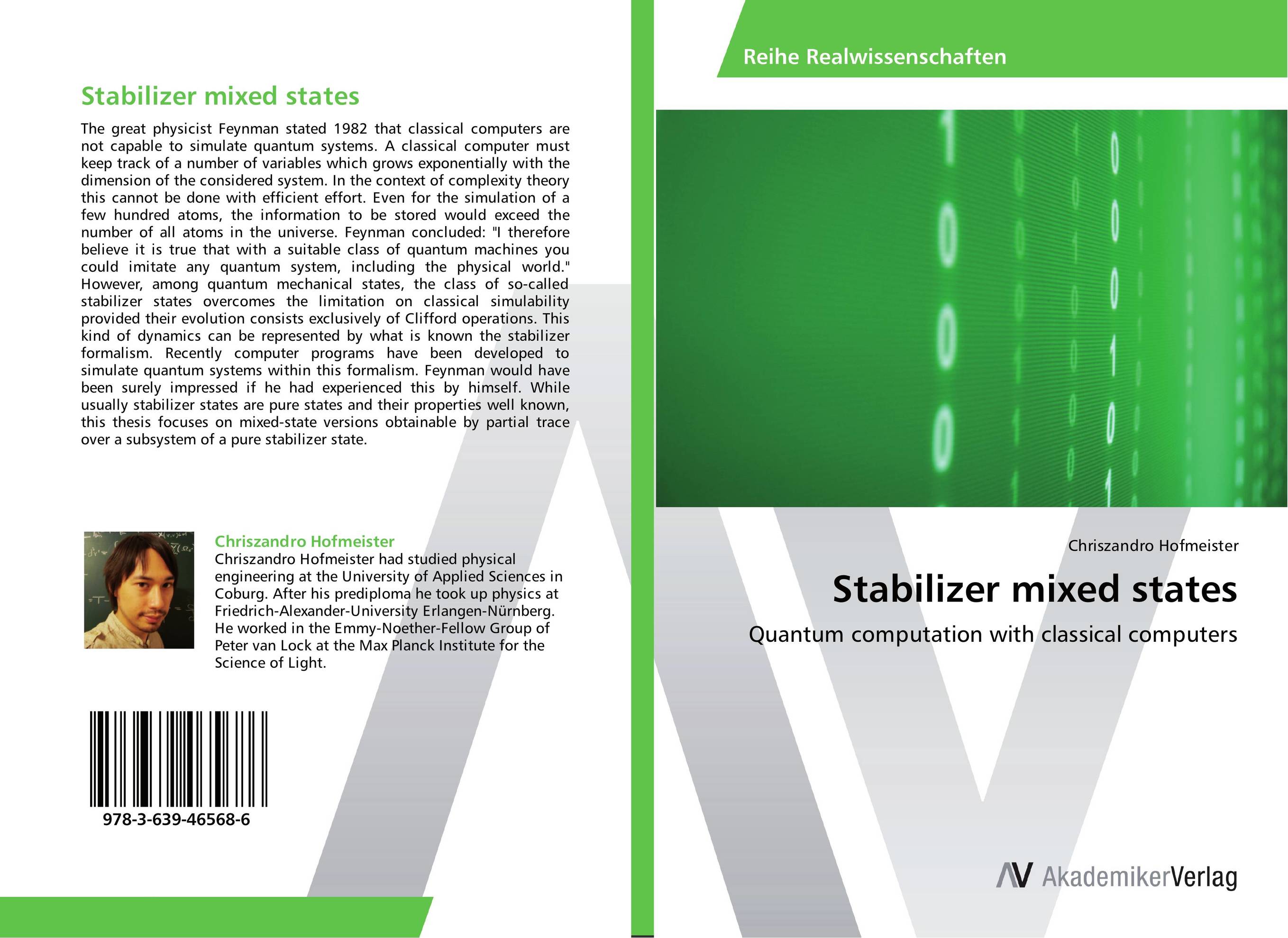 Stabilizer mixed states. Quantum computation with classical computers.