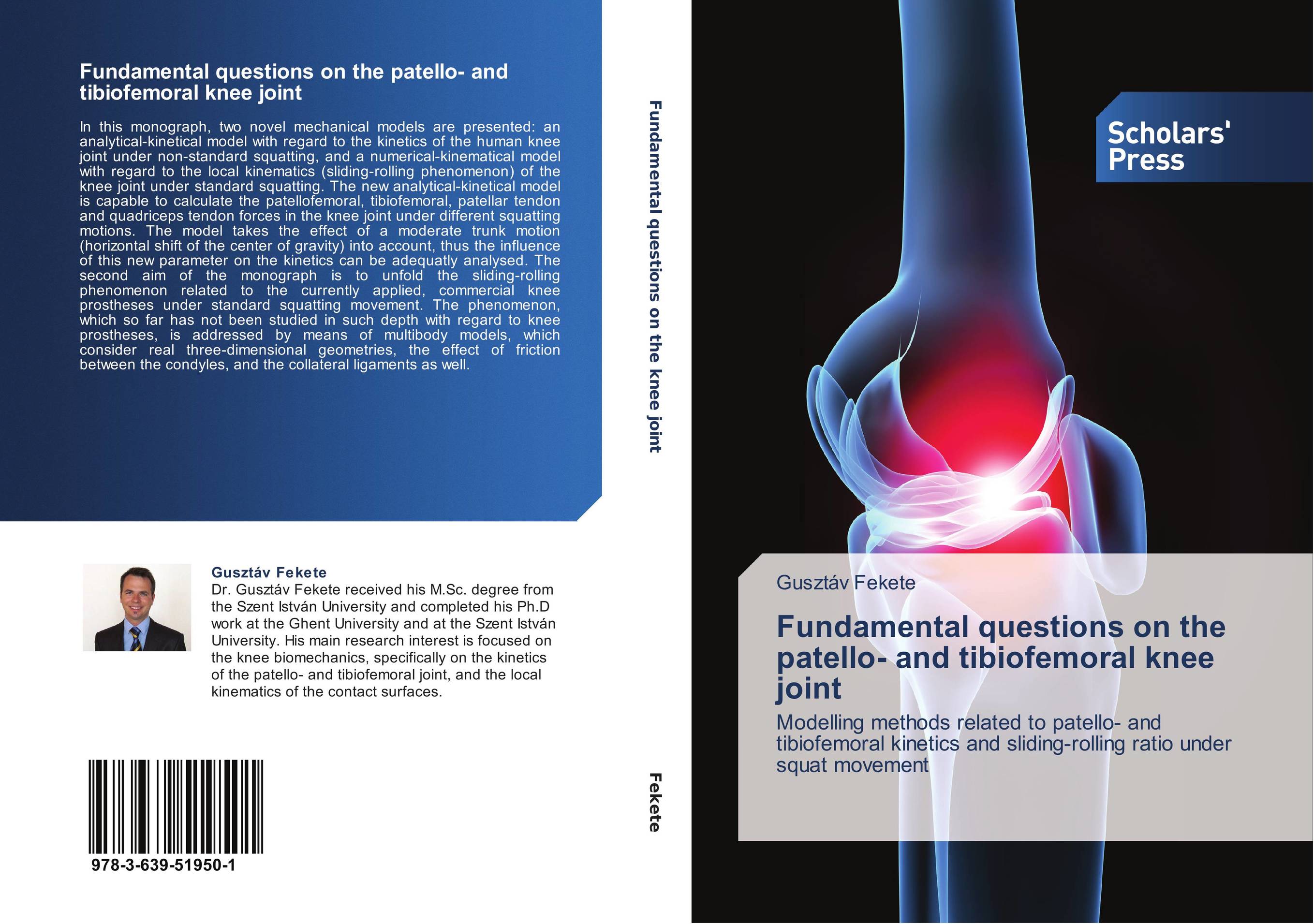 Fundamental questions on the patello- and tibiofemoral knee joint. Modelling methods related to patello- and tibiofemoral kinetics and sliding-rolling ratio under squat movement.