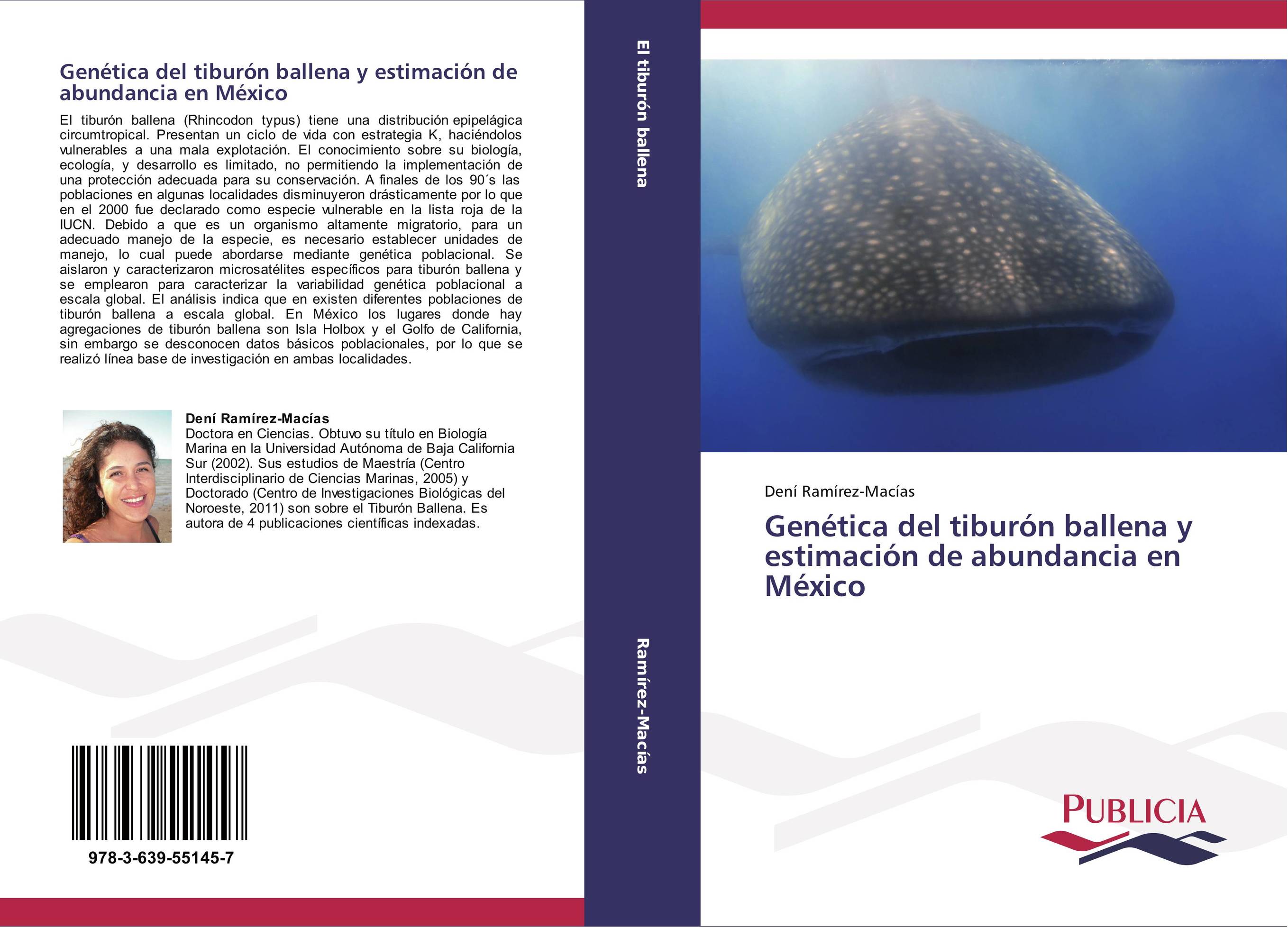 Genética del tiburón ballena y estimación de abundancia en México