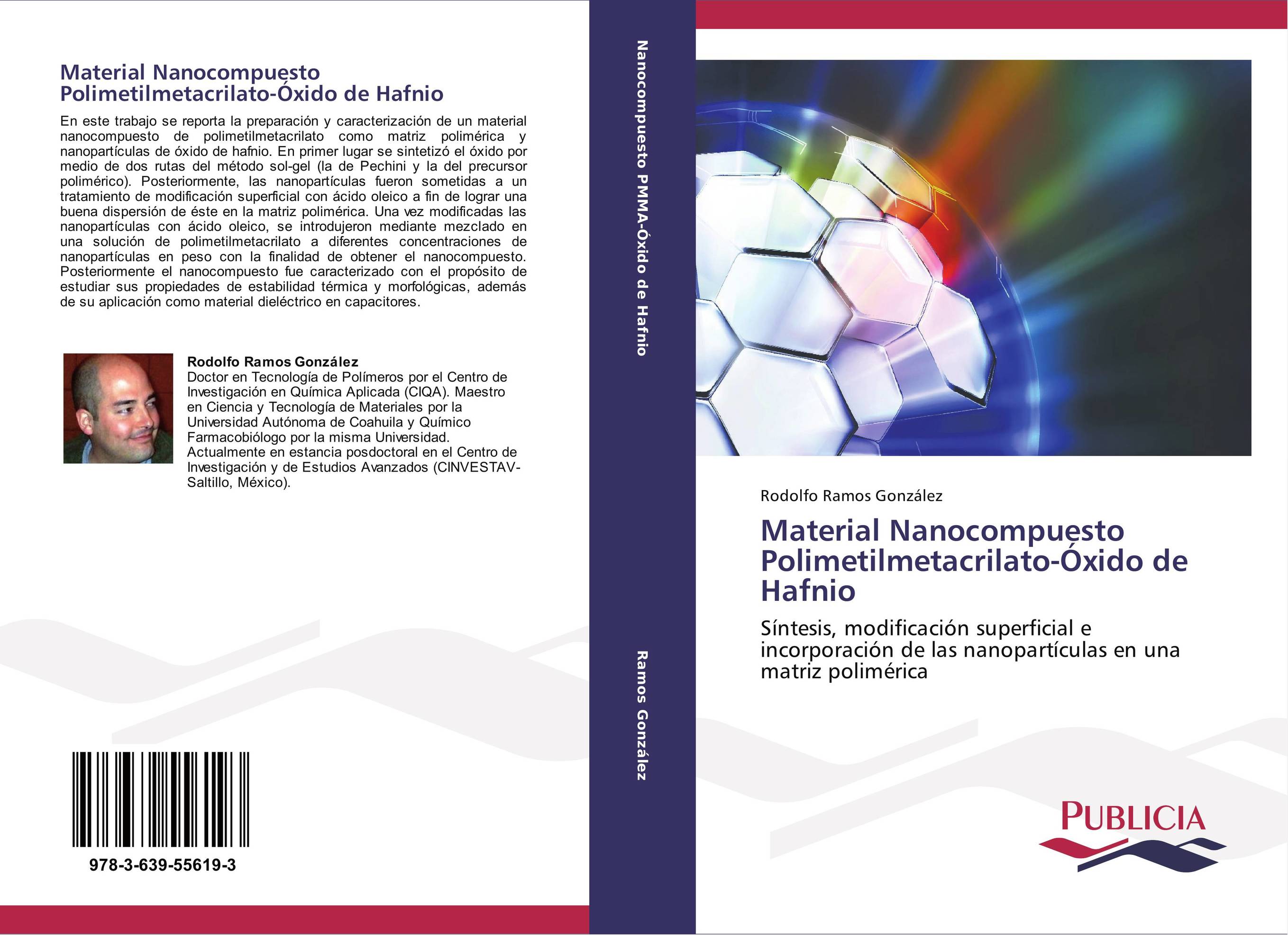 Material Nanocompuesto Polimetilmetacrilato-Óxido de Hafnio