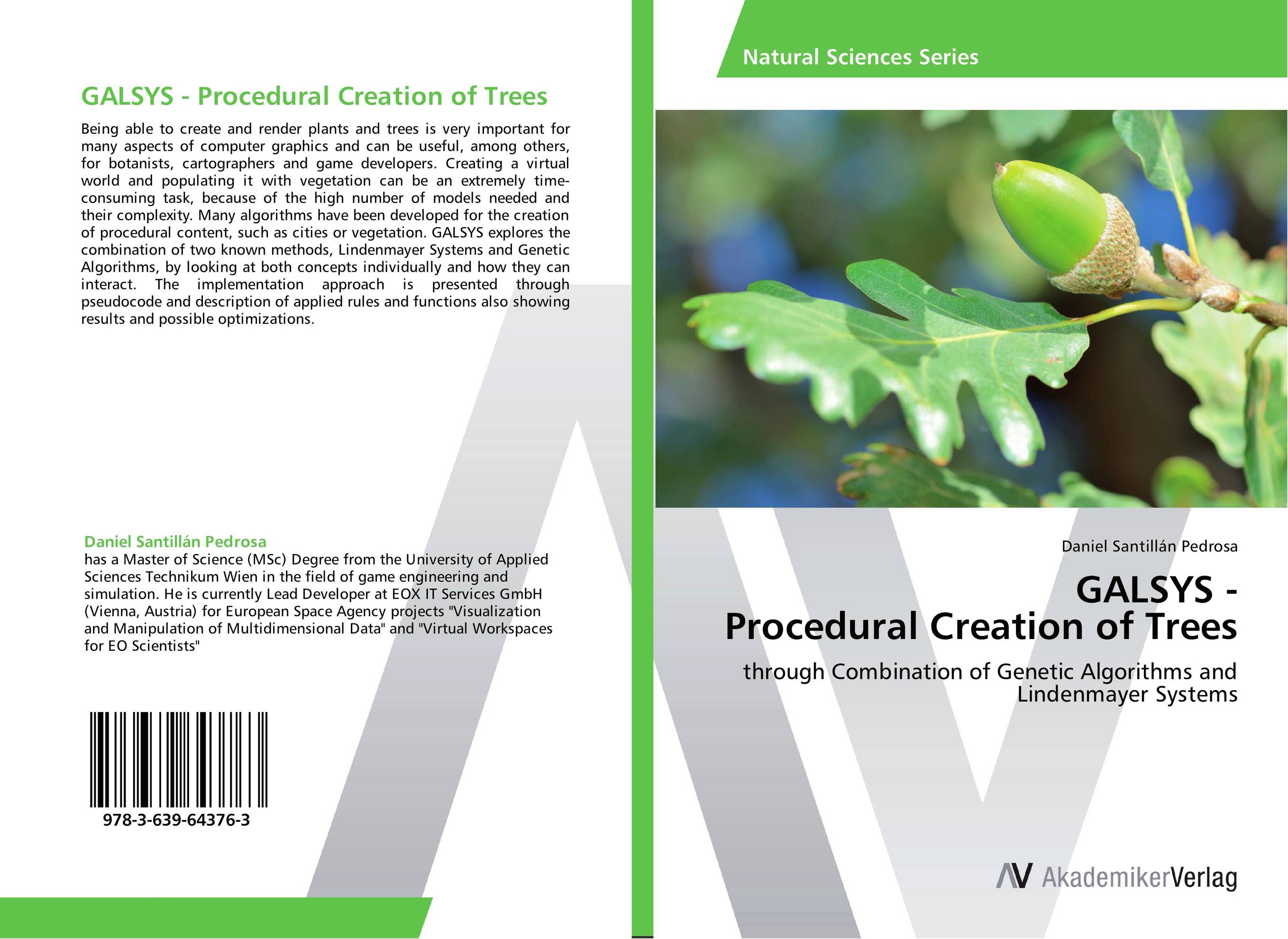 GALSYS - Procedural Creation of Trees. Through Combination of Genetic Algorithms and  Lindenmayer Systems.