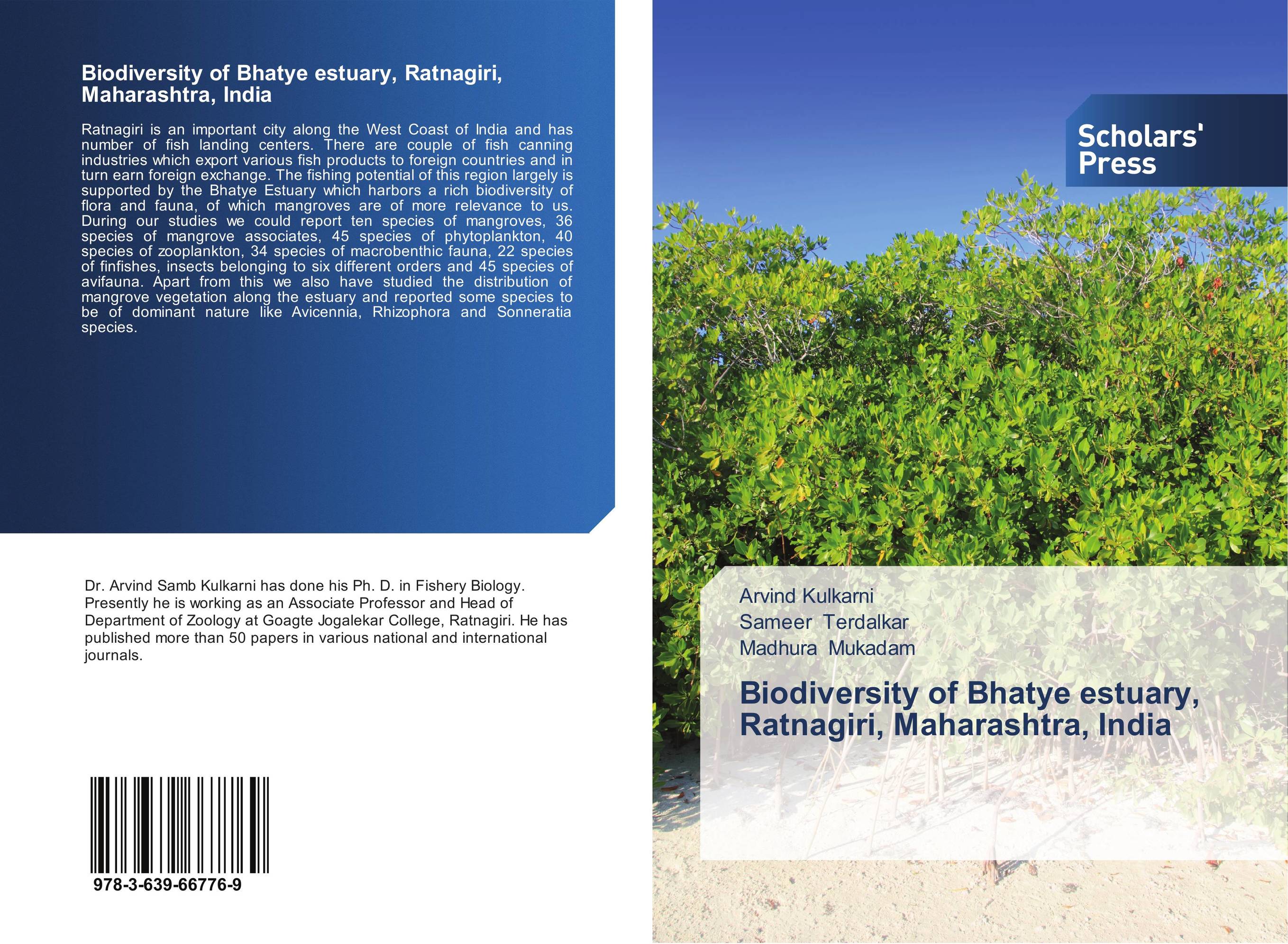 Biodiversity of Bhatye estuary, Ratnagiri, Maharashtra, India..