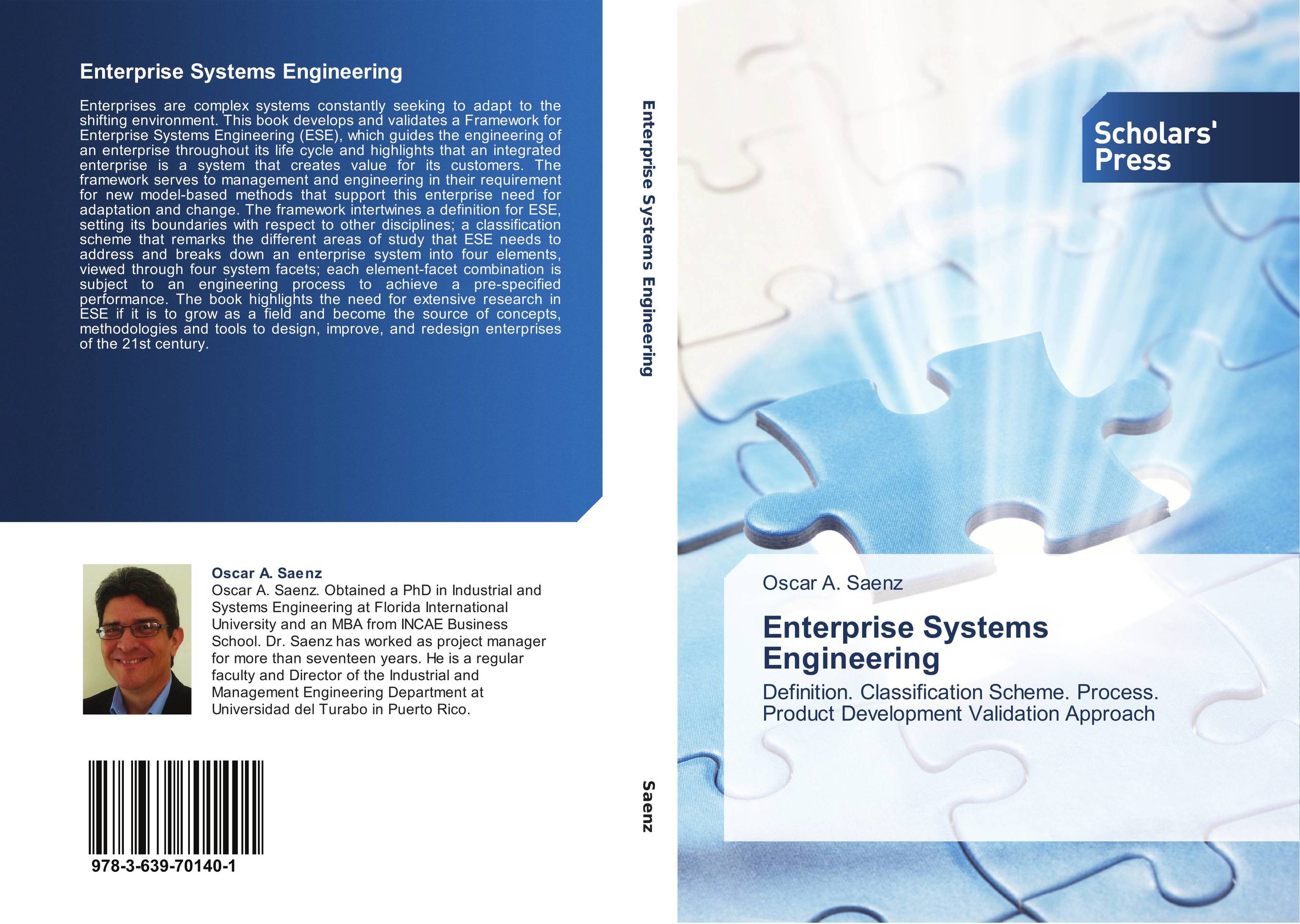 Enterprise Systems Engineering. Definition. Classification Scheme. Process. Product Development Validation Approach.