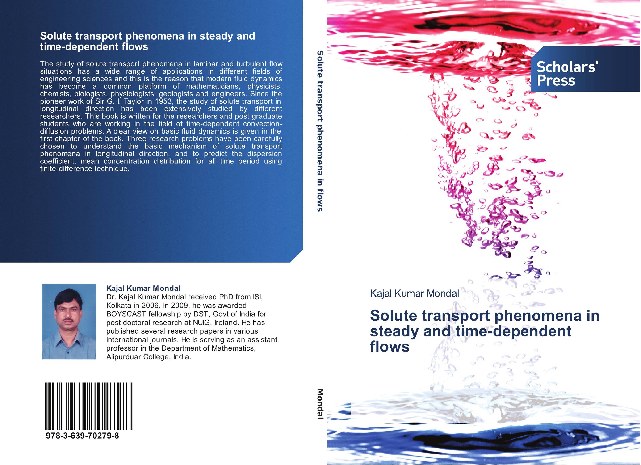Solute transport phenomena in steady and time-dependent flows..
