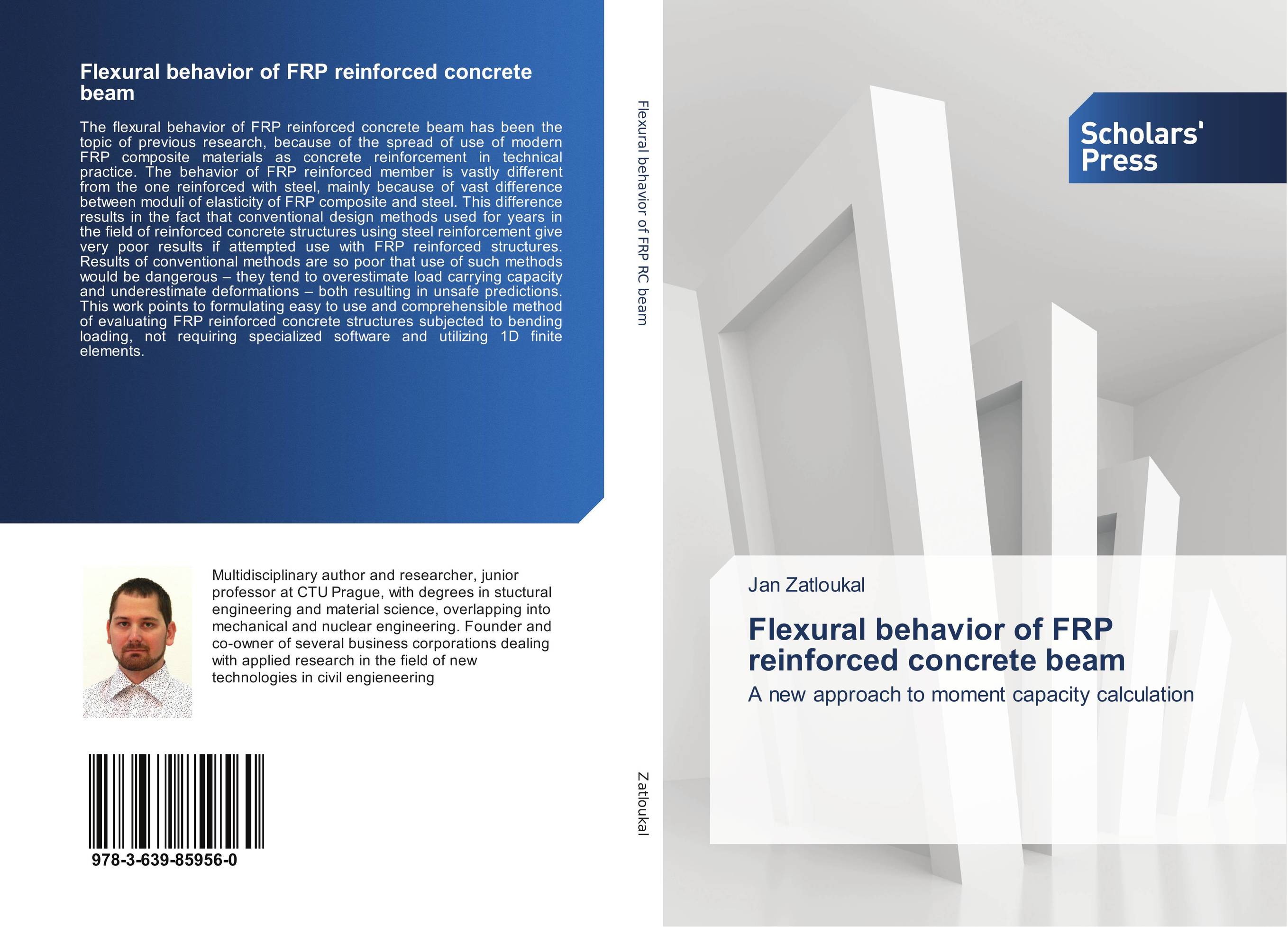 Flexural behavior of FRP reinforced concrete beam. A new approach to moment capacity calculation.