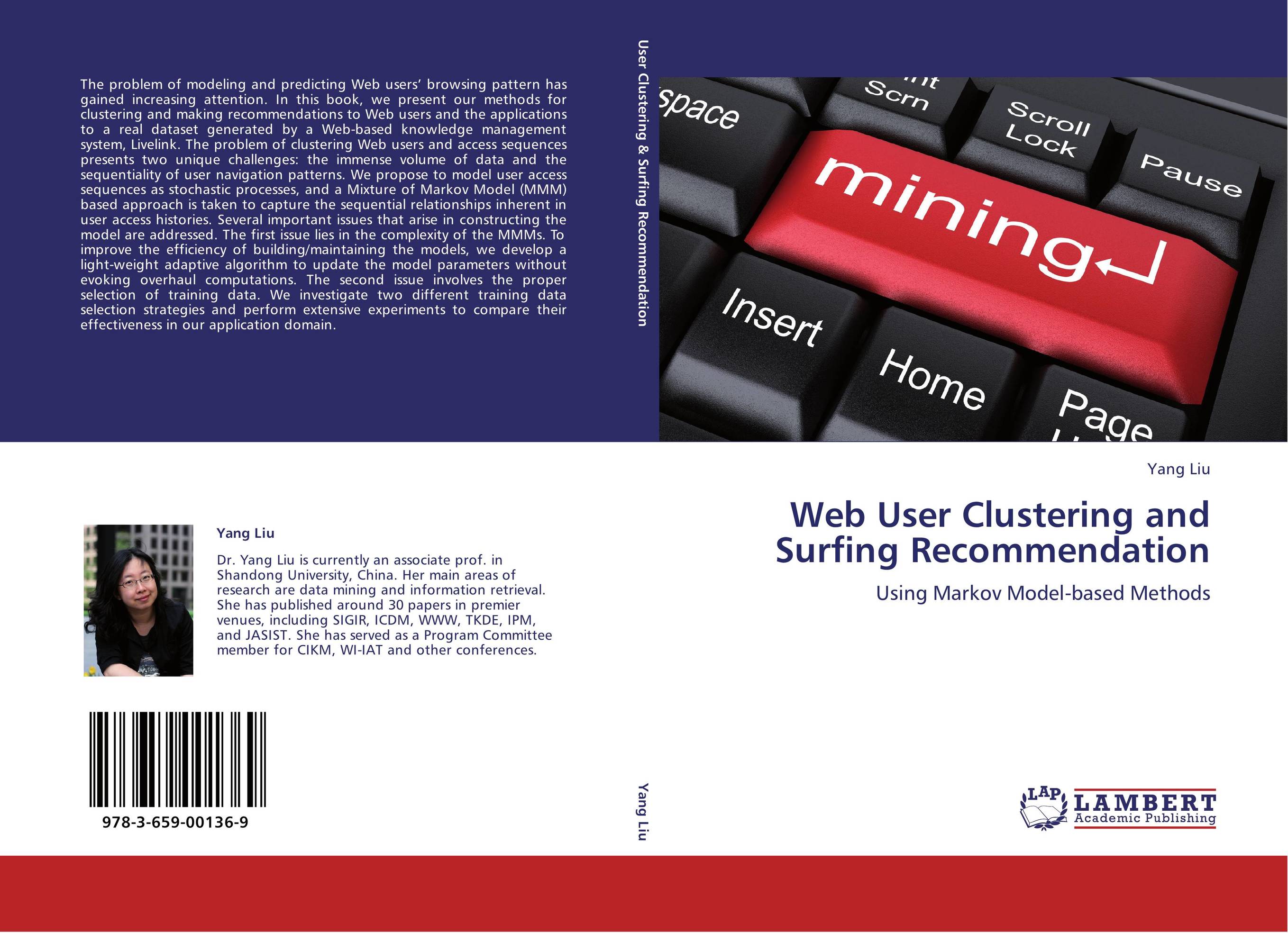 Web User Clustering and Surfing Recommendation. Using Markov Model-based Methods.