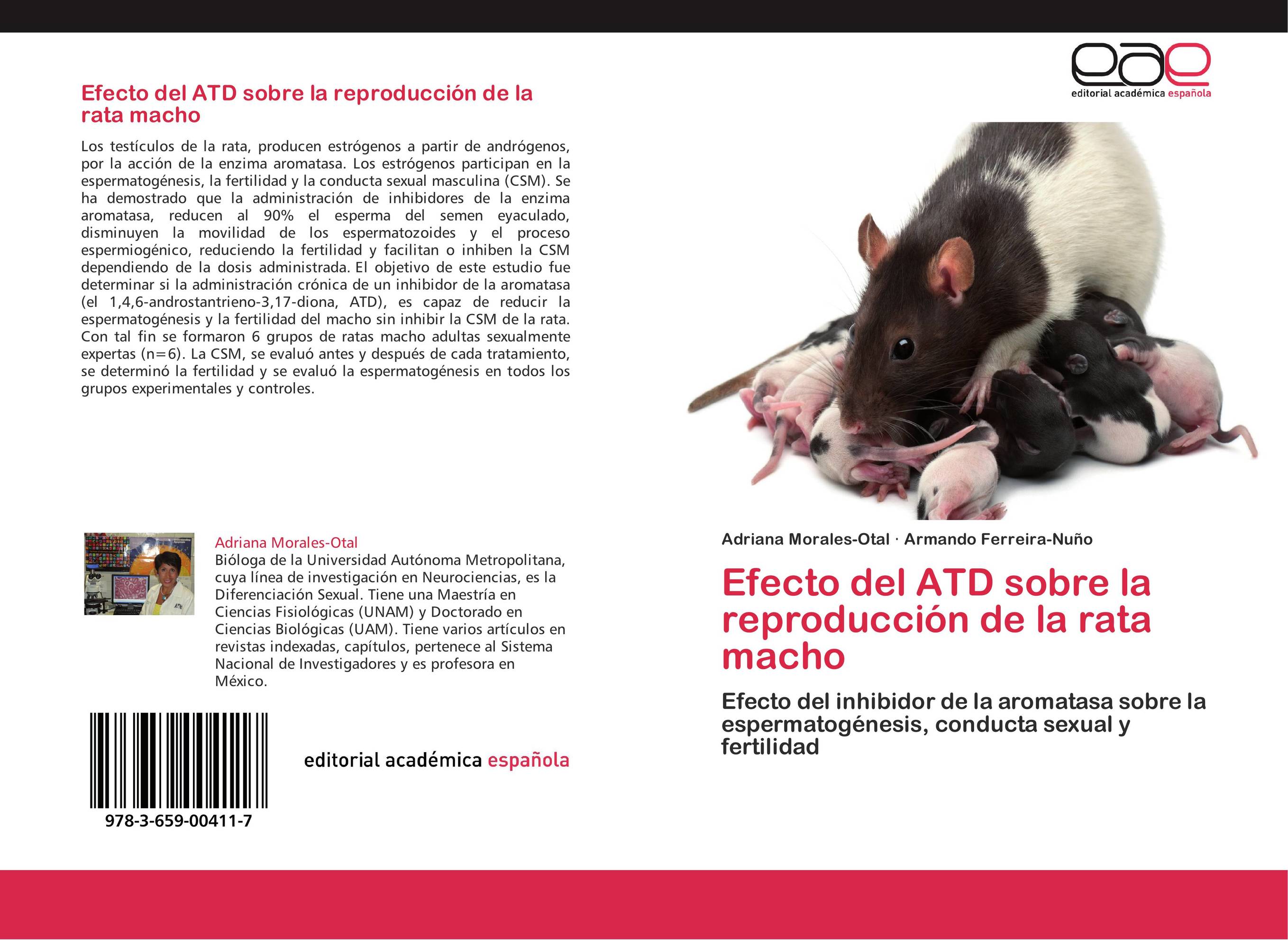 Efecto del ATD sobre la reproducción de la rata macho