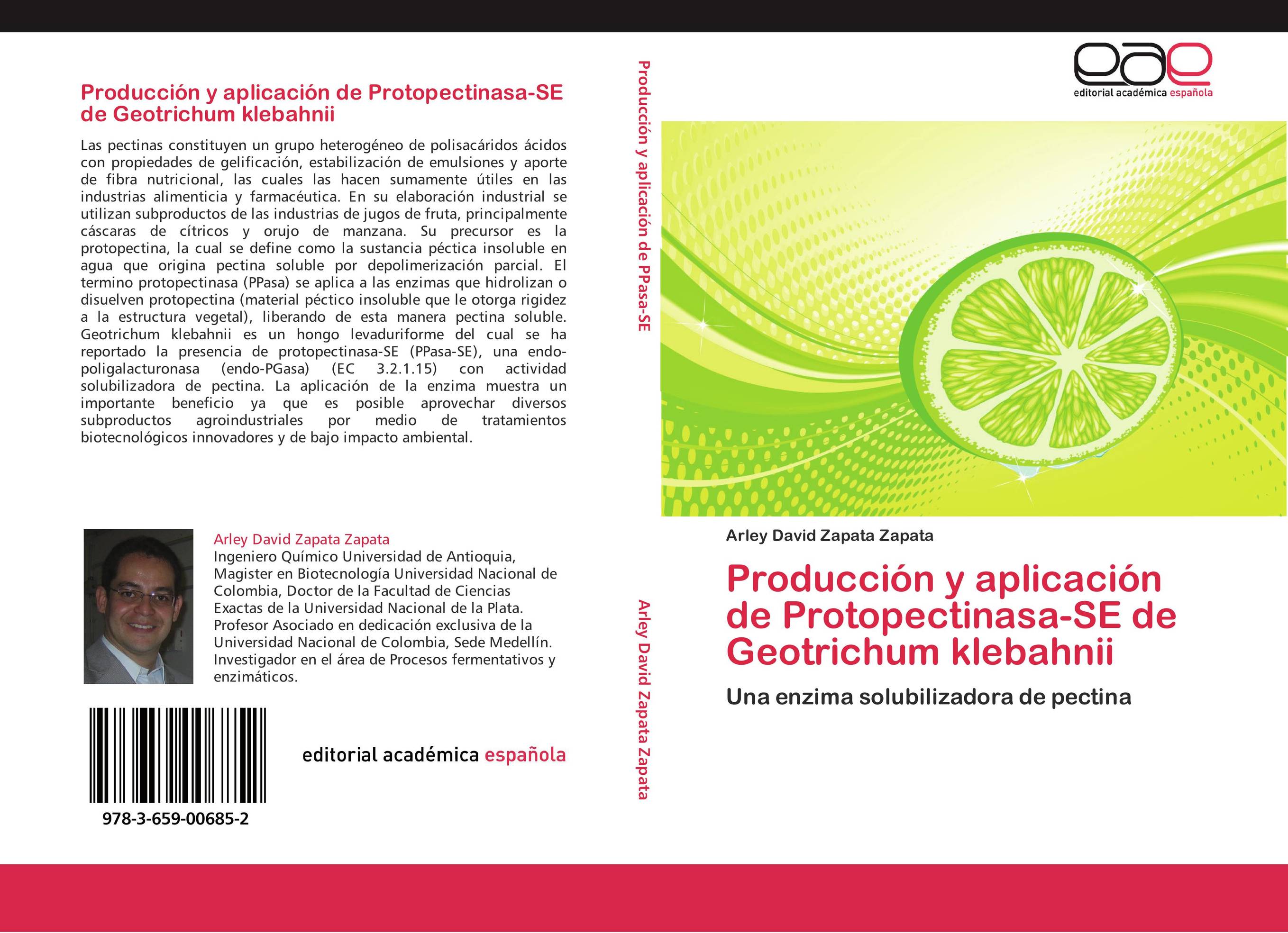 Producción y aplicación de Protopectinasa-SE de Geotrichum klebahnii