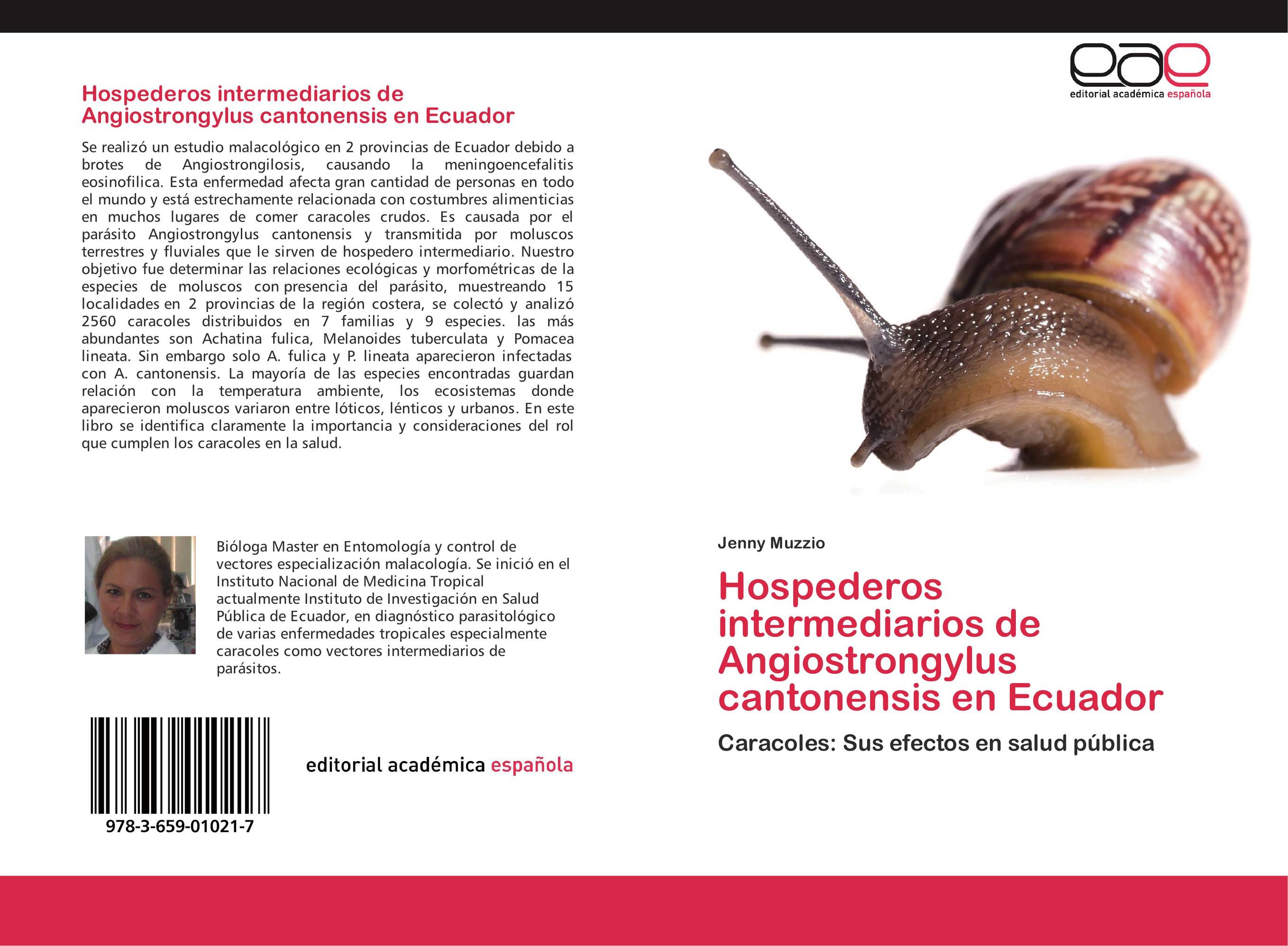 Hospederos intermediarios de Angiostrongylus cantonensis en Ecuador