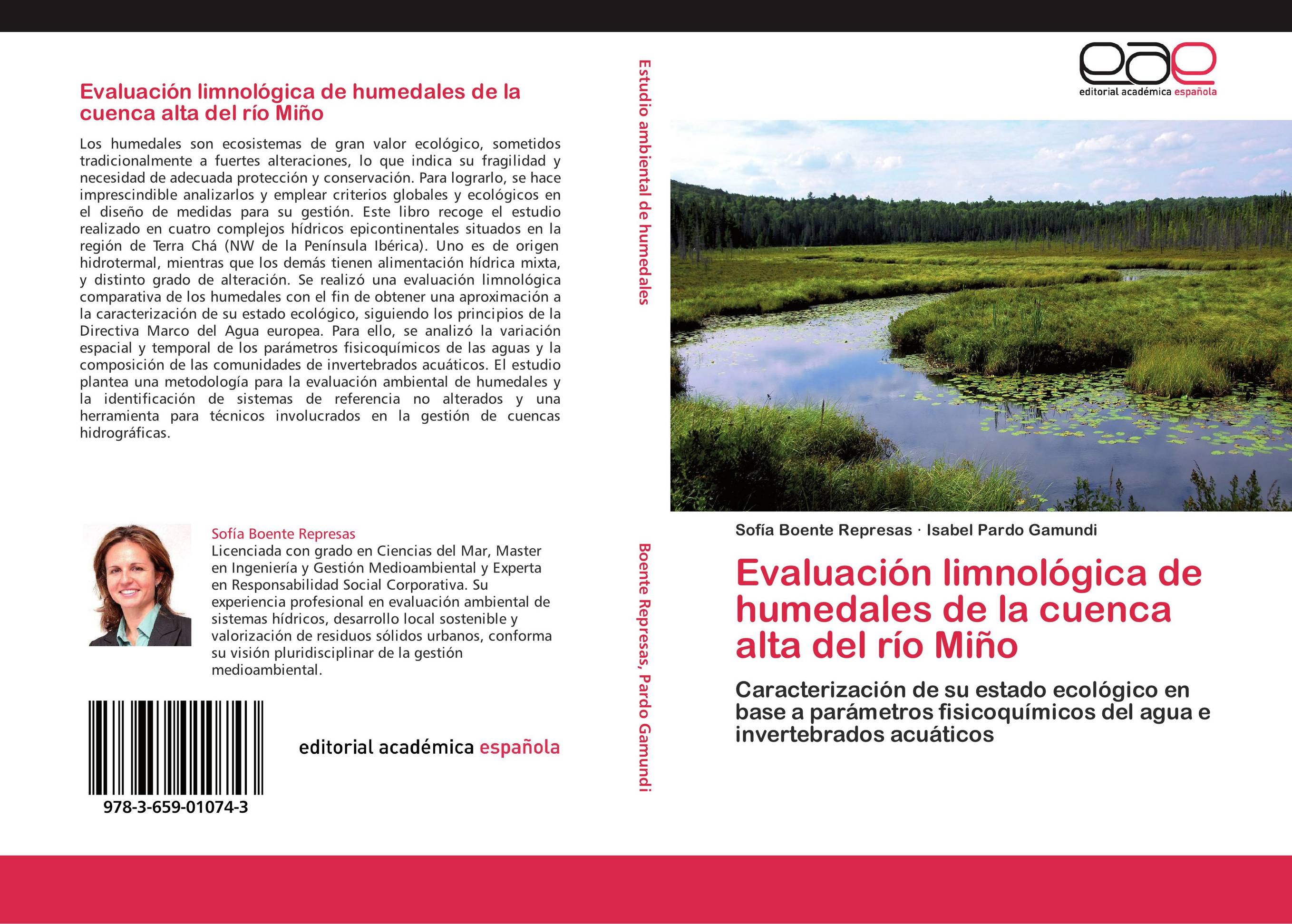 Evaluación limnológica de humedales de la cuenca alta del río Miño