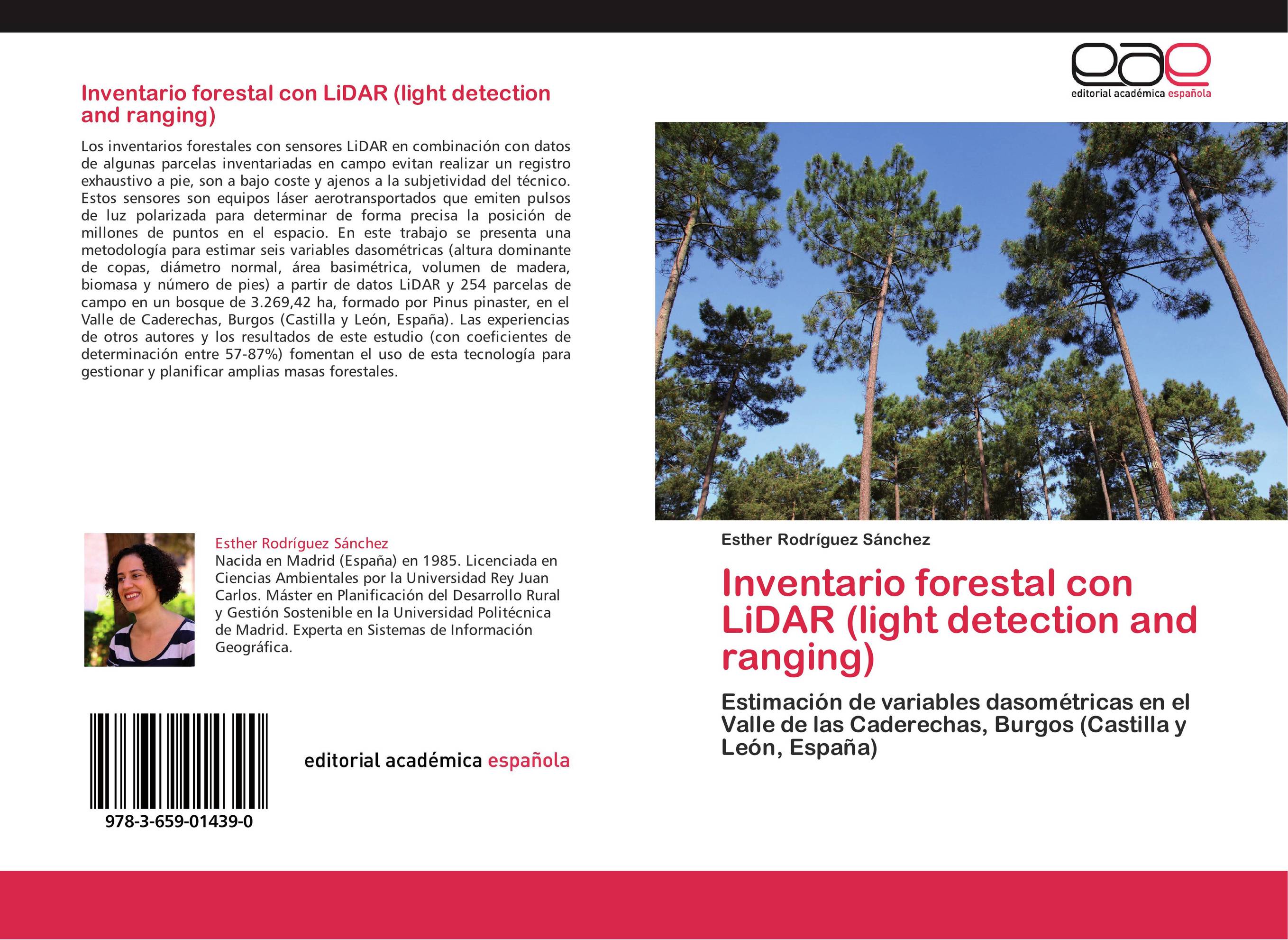 Inventario forestal con LiDAR (light detection and ranging)
