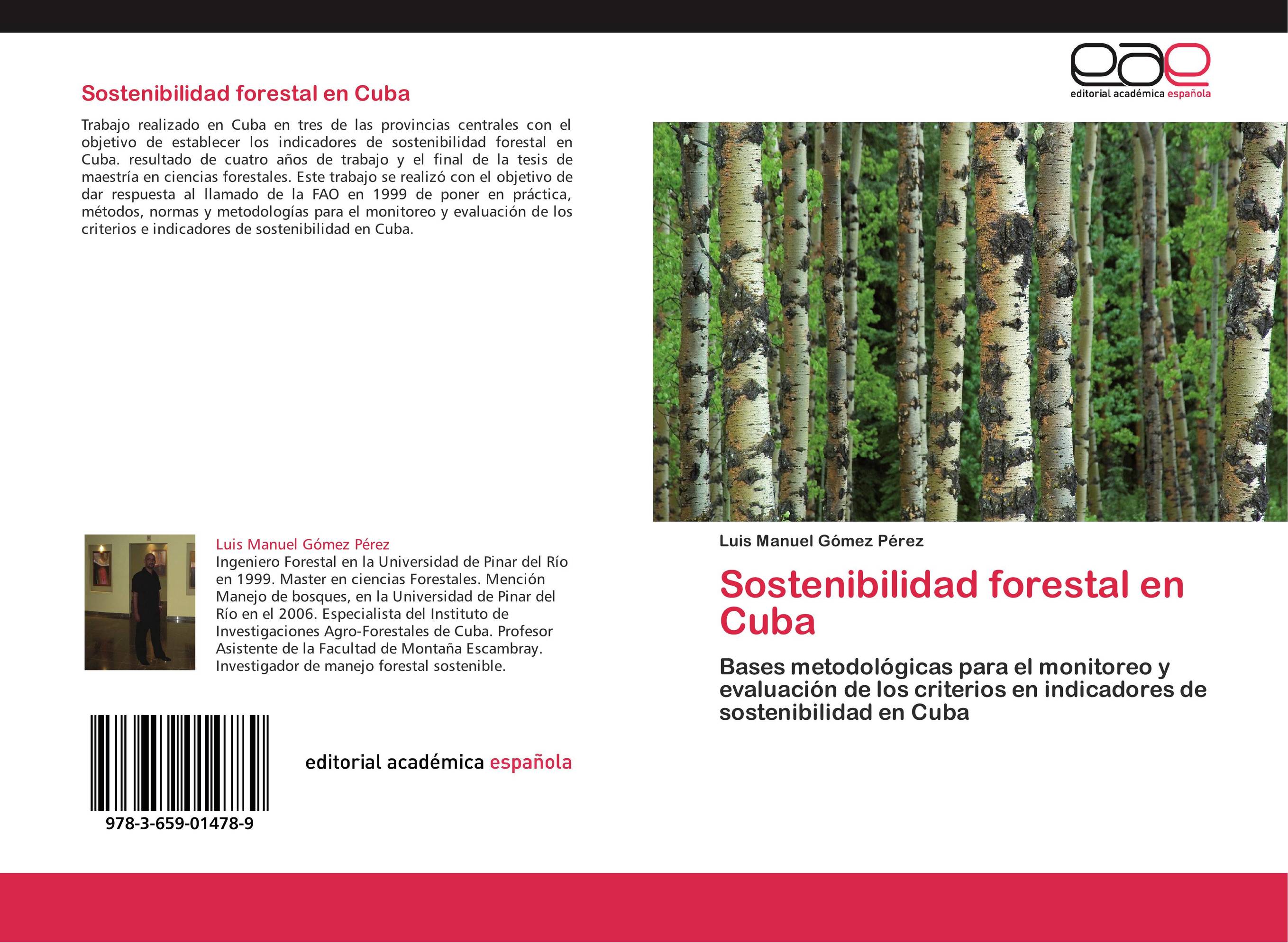 Sostenibilidad forestal en Cuba