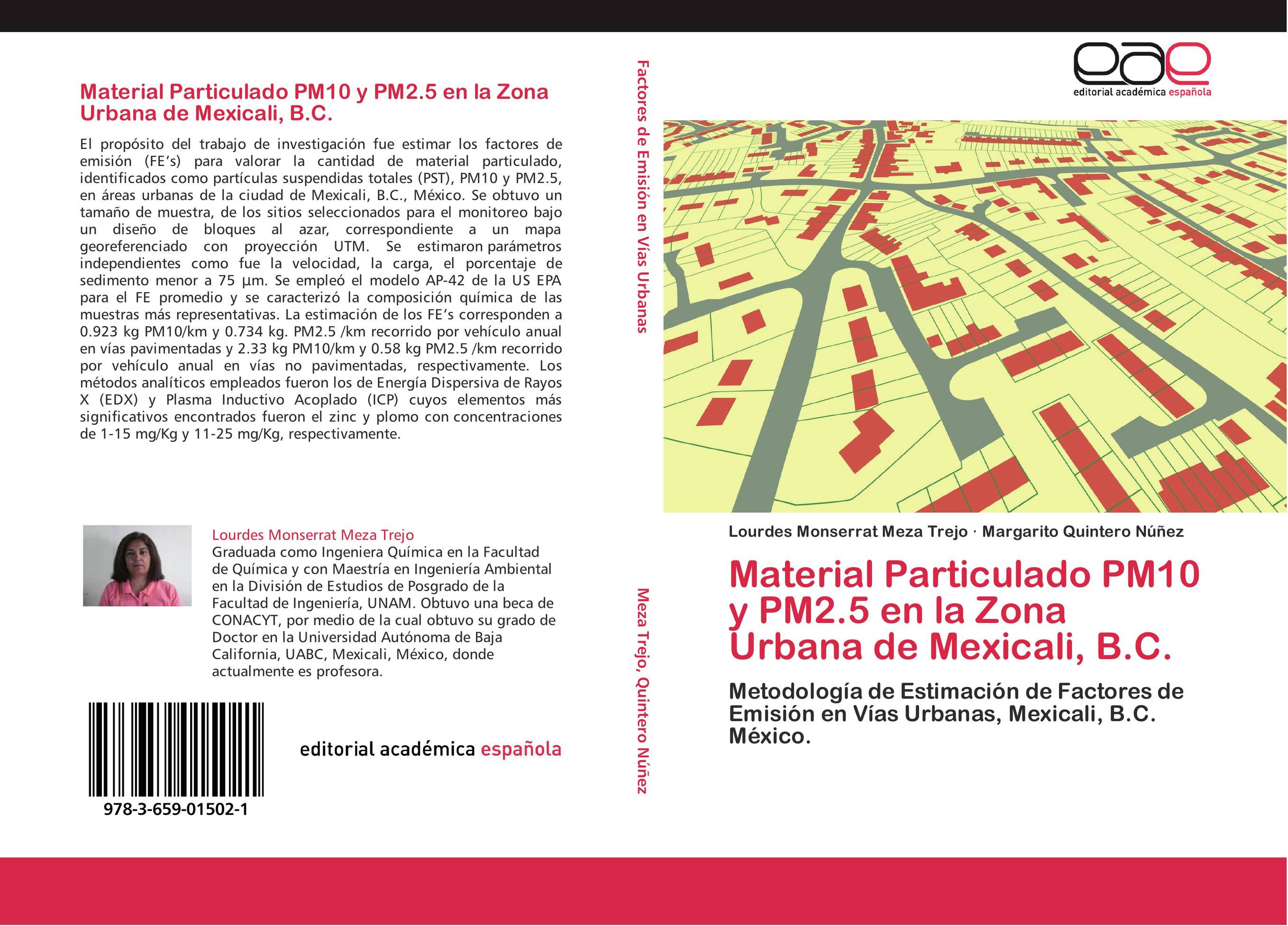 Material Particulado PM10 y PM2.5 en la Zona Urbana de Mexicali, B.C.
