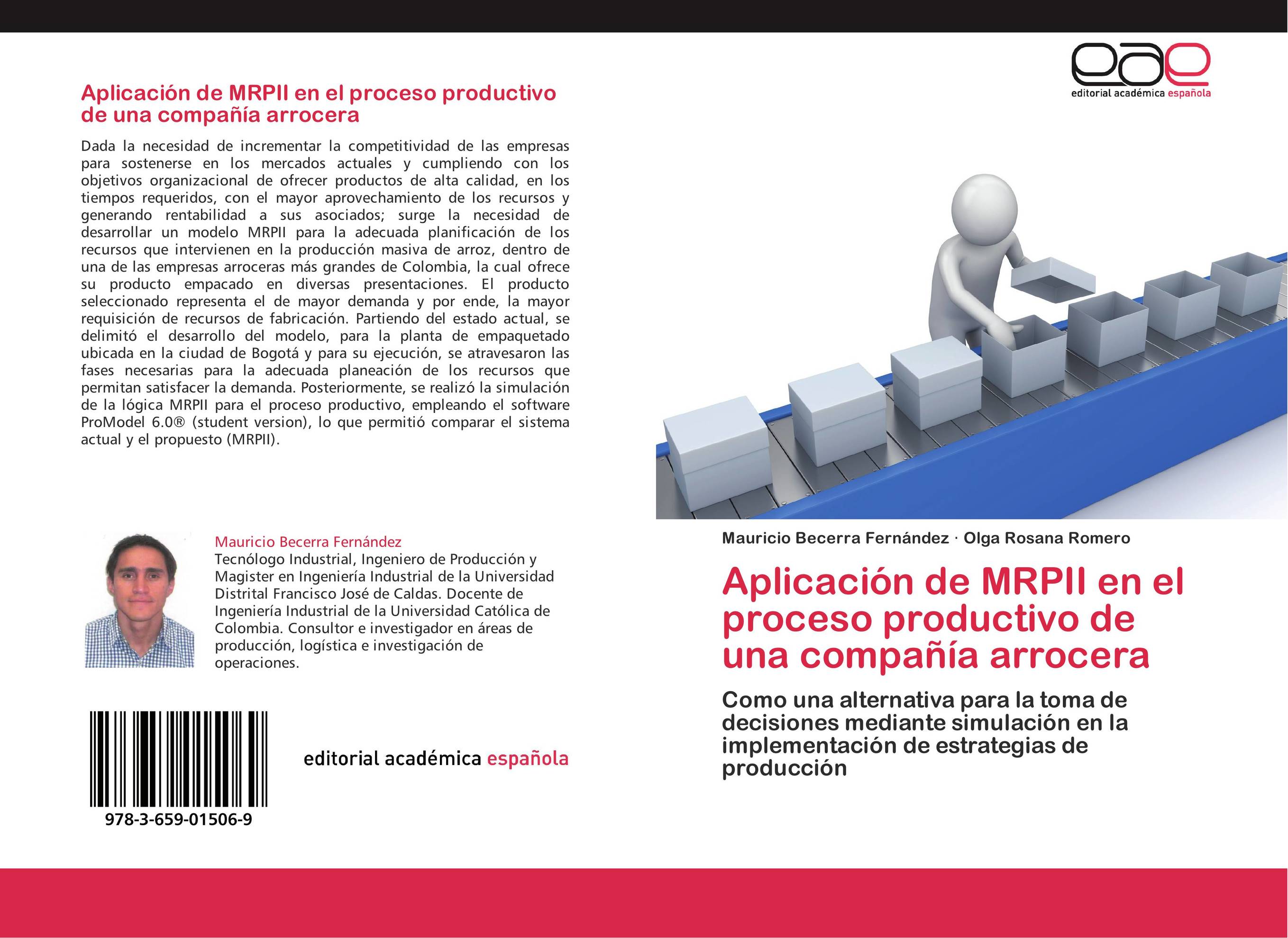 Aplicación de MRPII en el proceso productivo de una compañía arrocera
